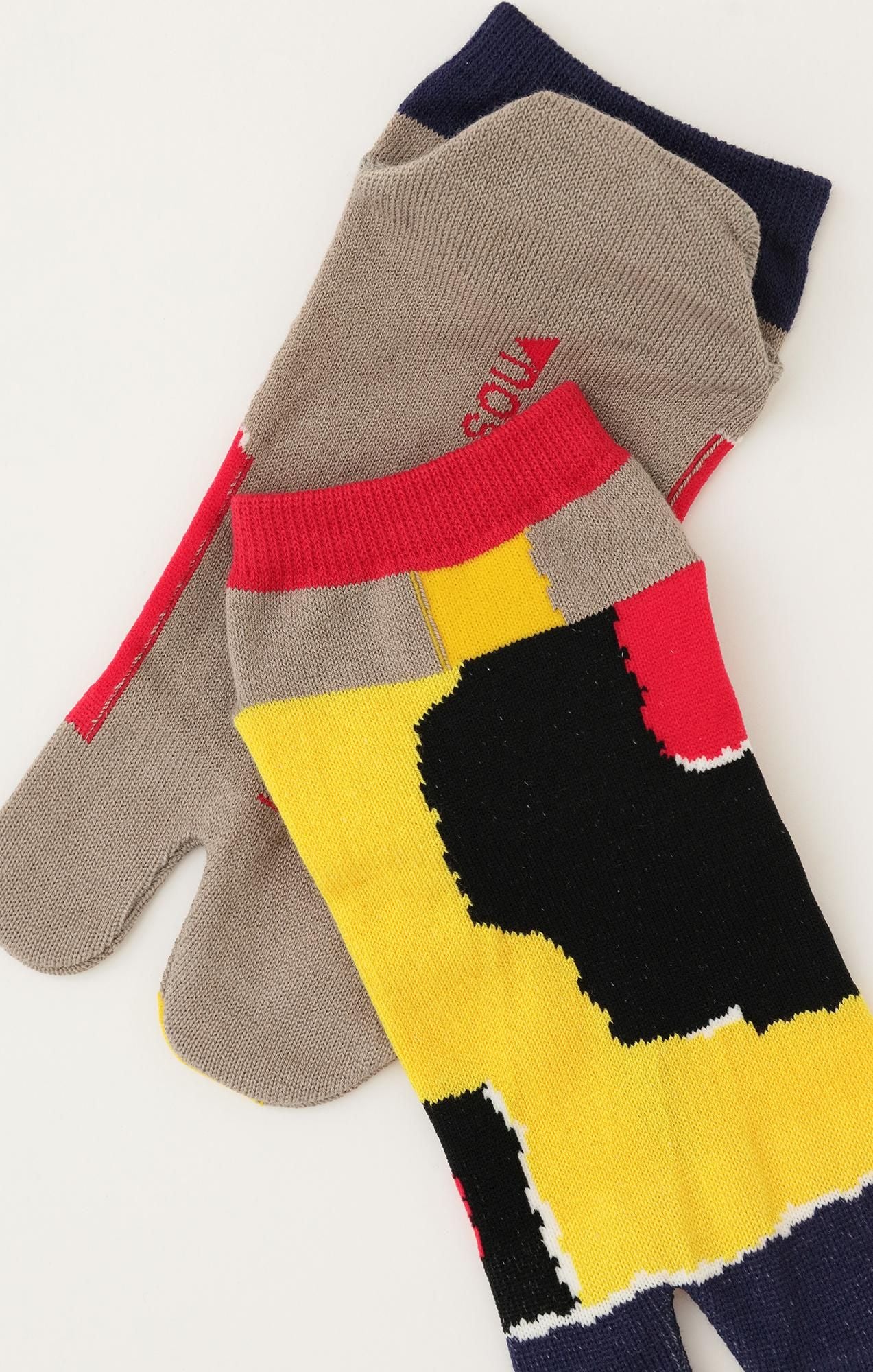 分趾襪（腳踝長度）／朱夏 【男・女性用】