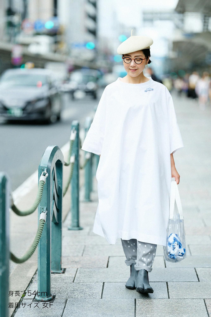 V Neck Light Tunic Coat 