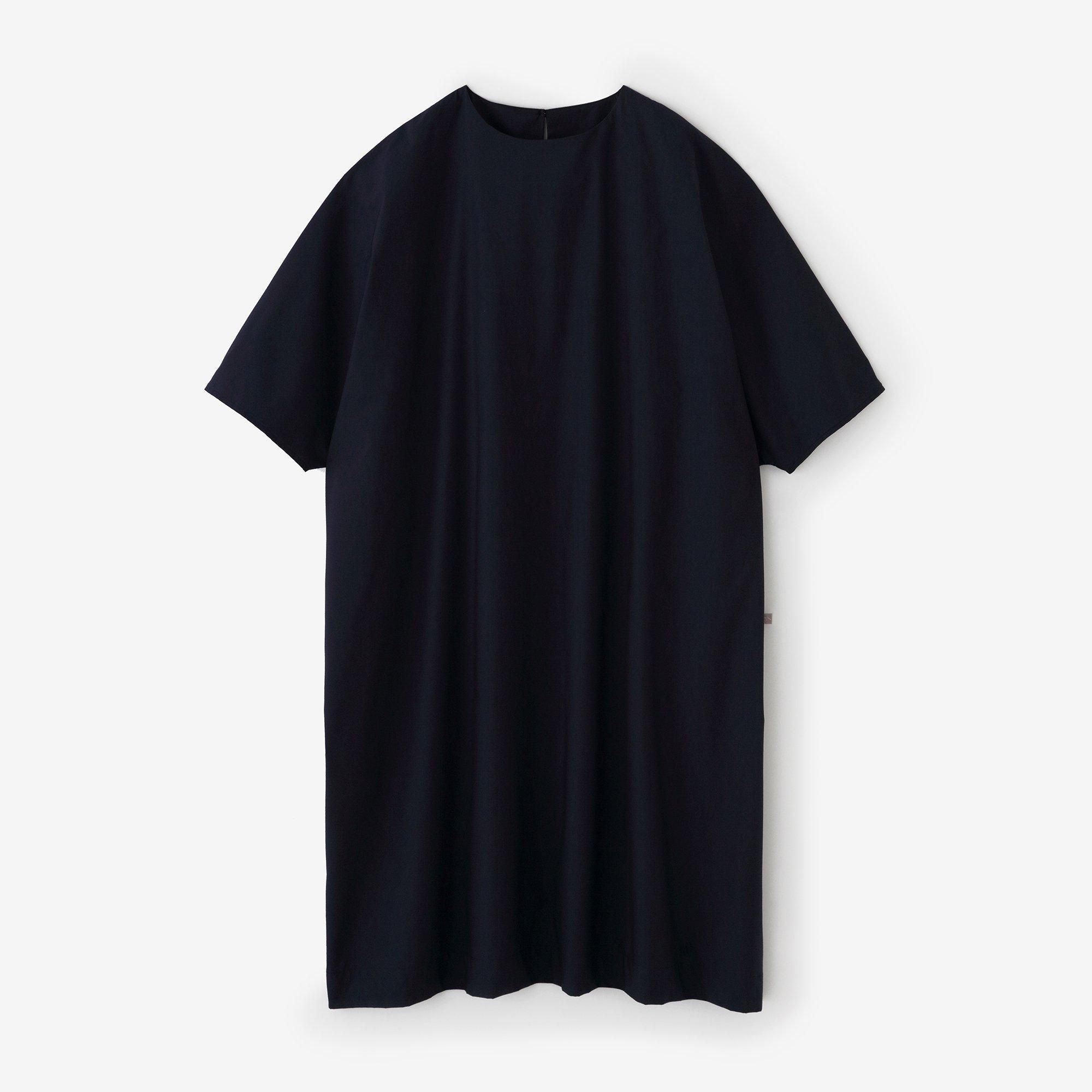 ドルマンスリーブ ラルゴワンピース／濡羽色（ぬればいろ）