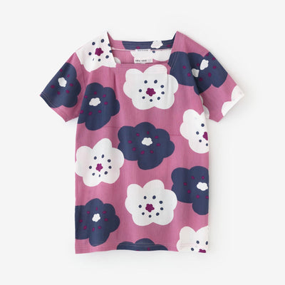 [仅在线] Takashima Shui 40/40风（HIFU）Jiban短袖/微笑Nadeshiko Color（Nadeshiko IRO）