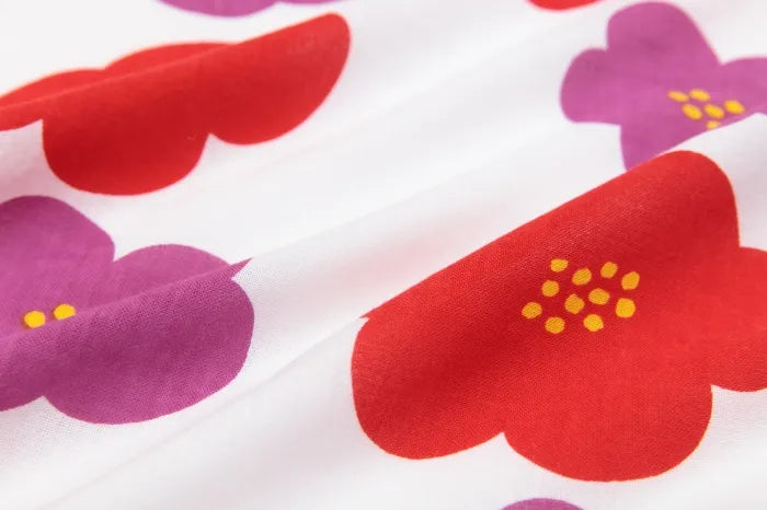 Tengui textile en coton Ise (longueur Hime)/Hanatsubaki