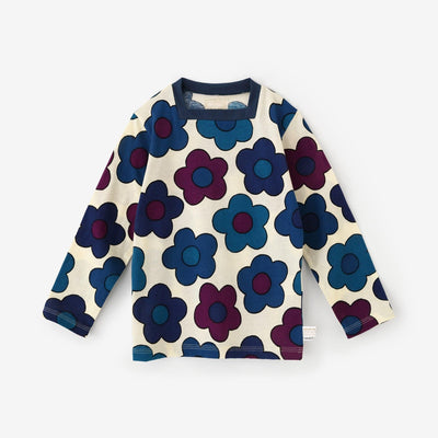 ● Square-neck Long Sleeve T-shirt / Young Girls Sunset