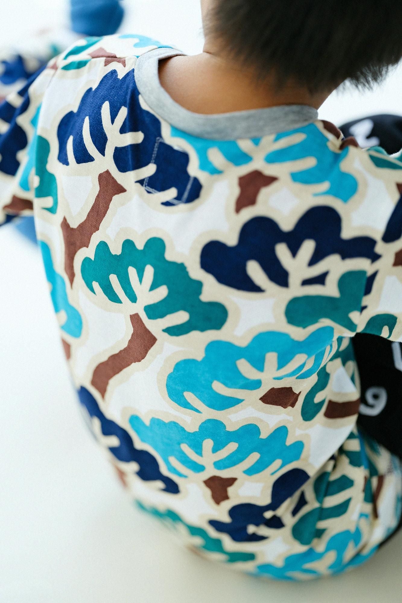 ● Square Neck Long Sleeve T-shirt / Beauty of Pine