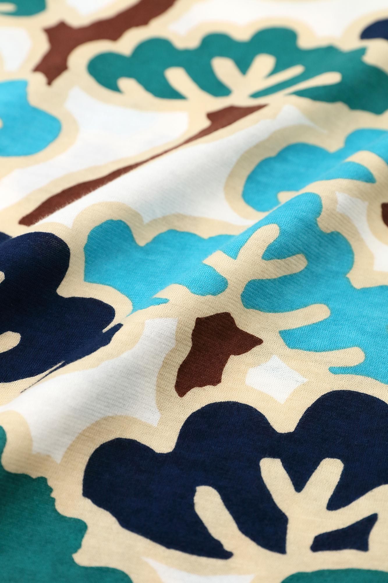 ● Square Neck Long Sleeve T-shirt / Beauty of Pine