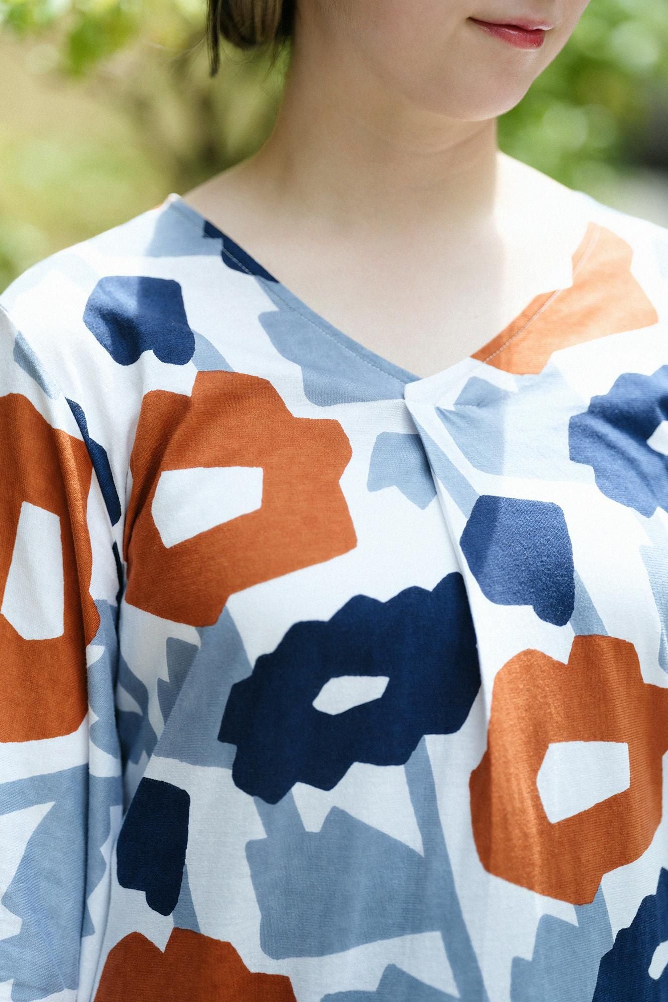 Naginata Round SleeveNaginatasignfolds)Ji-ban／Grin