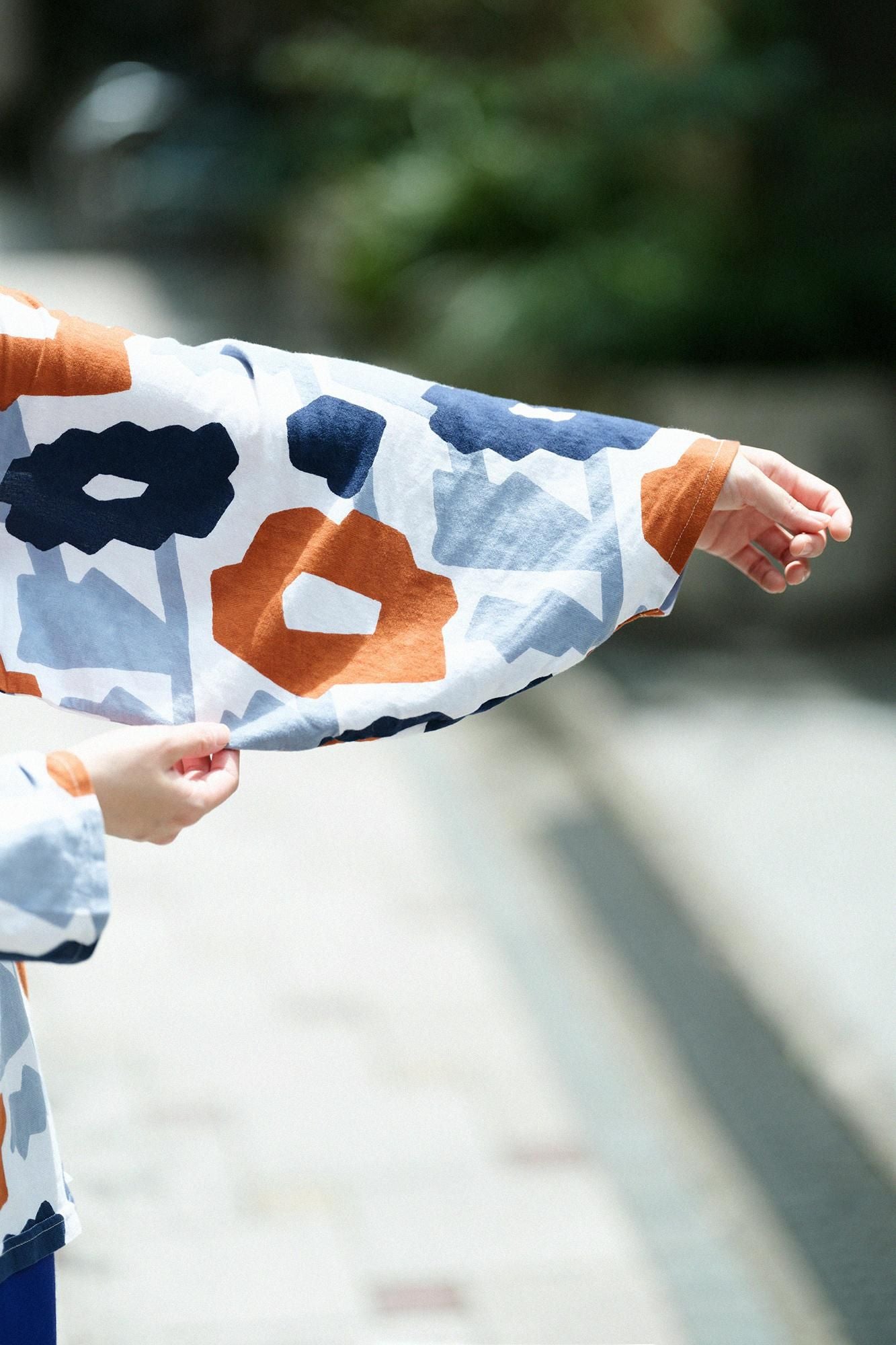 Naginata Round SleeveNaginatasignfolds)Ji-ban／Grin