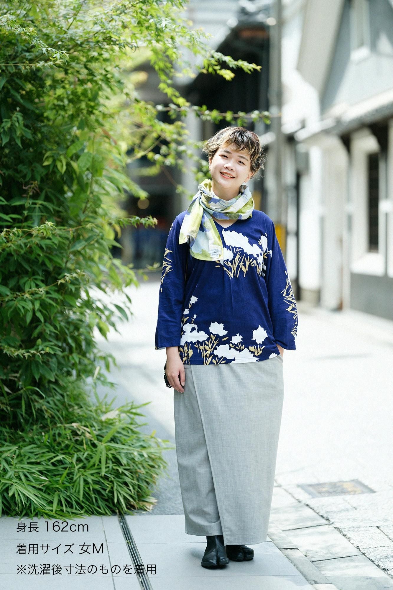 薙刀袖襞（なぎなたそでひだ）ジバン／花あかり