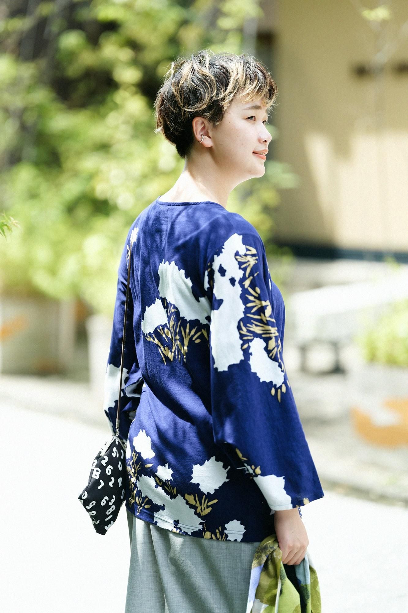 薙刀袖襞（なぎなたそでひだ）ジバン／花あかり