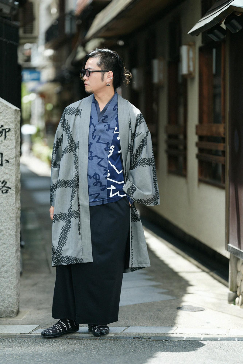 半衿 狭風靡 和服領上衣