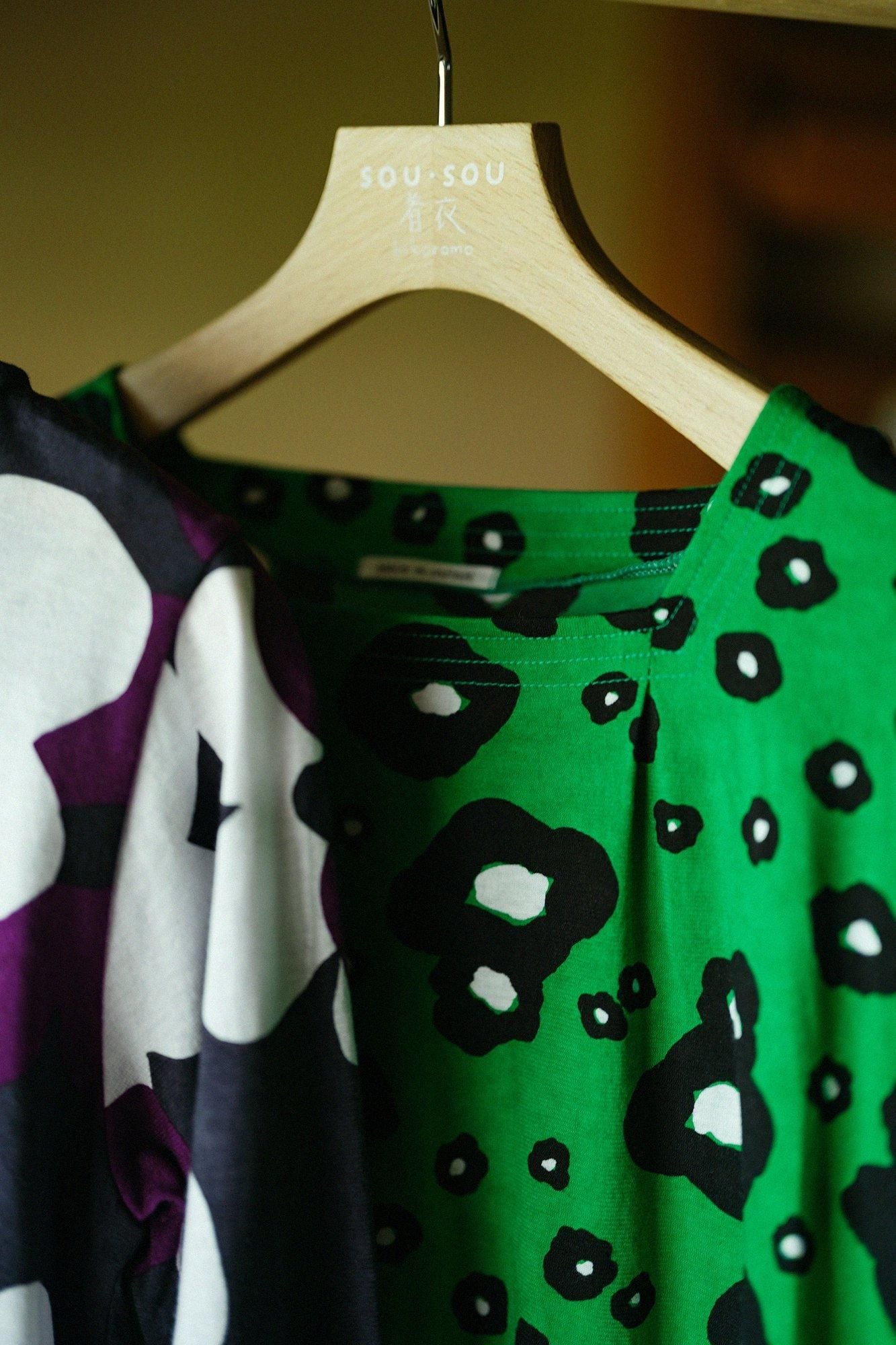 花細語方領上衣