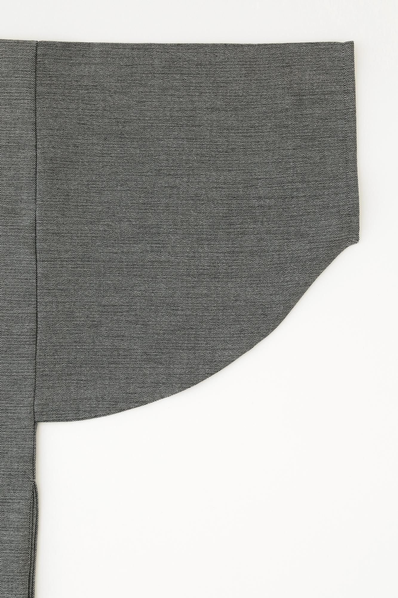 綿レーヨン 綾織（あやおり）  薙刀長方形衣（なぎなたちょうほうけい）／羅墨（らぼく）