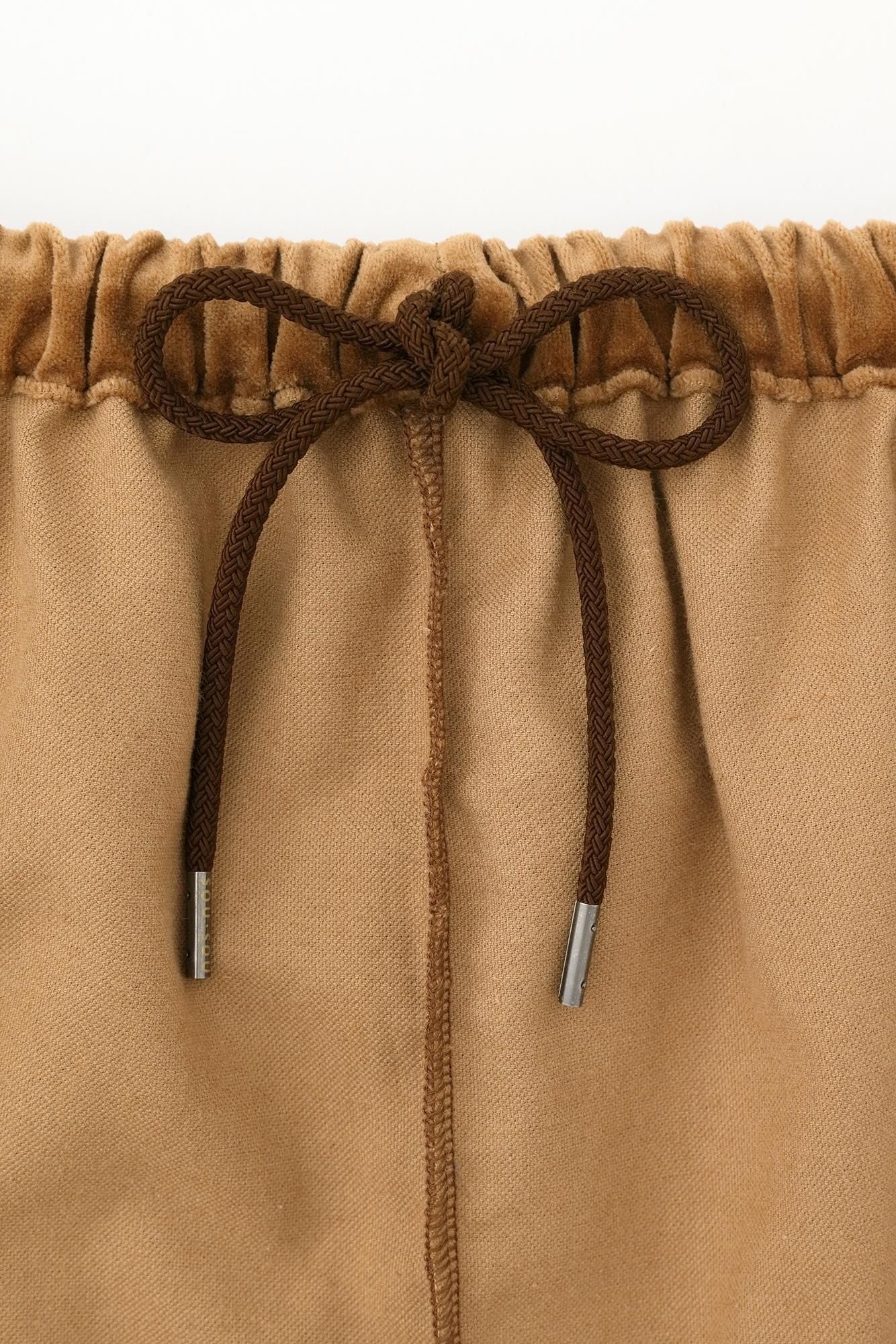 棉麻 Biroudo（褶皱）Monpe/枇杷茶（Biwacha）