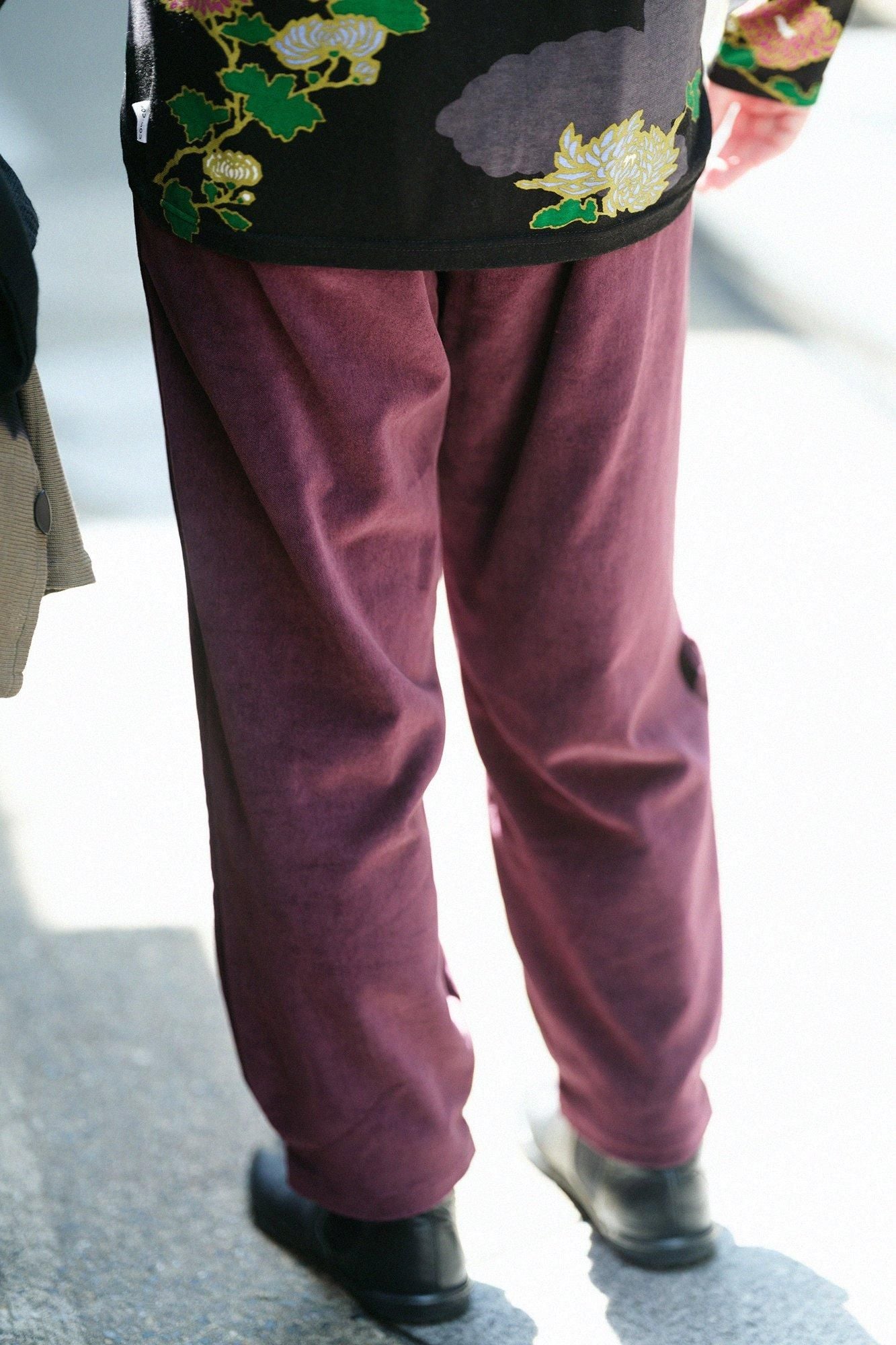 棉麻 Birouudo（折叠）Monpe/紫色风筝