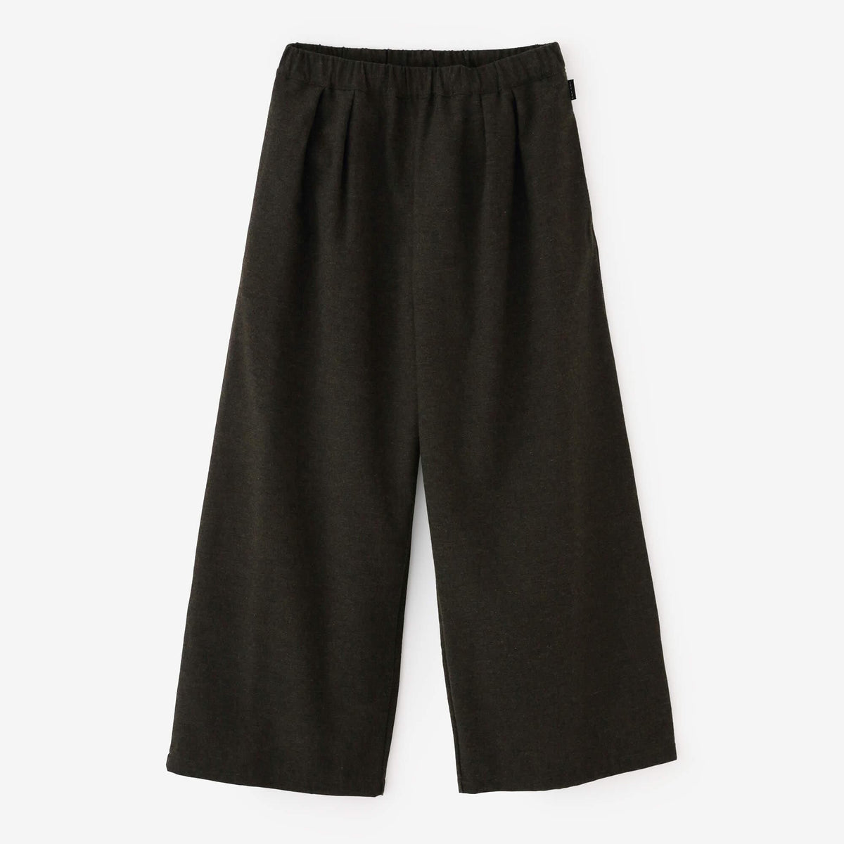 綿毛（めんけ） 二ノ襞（にのひだ）もんぺ／海松茶（みるちゃ）