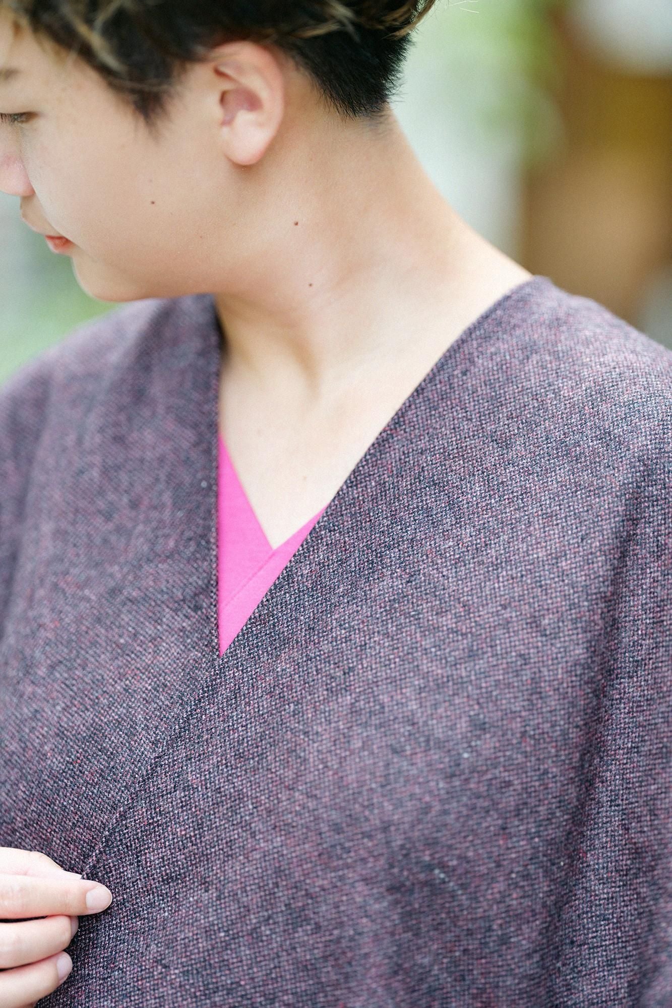 梳毛（そもう） きさらぎ／赤褐色（せっかっしょく）