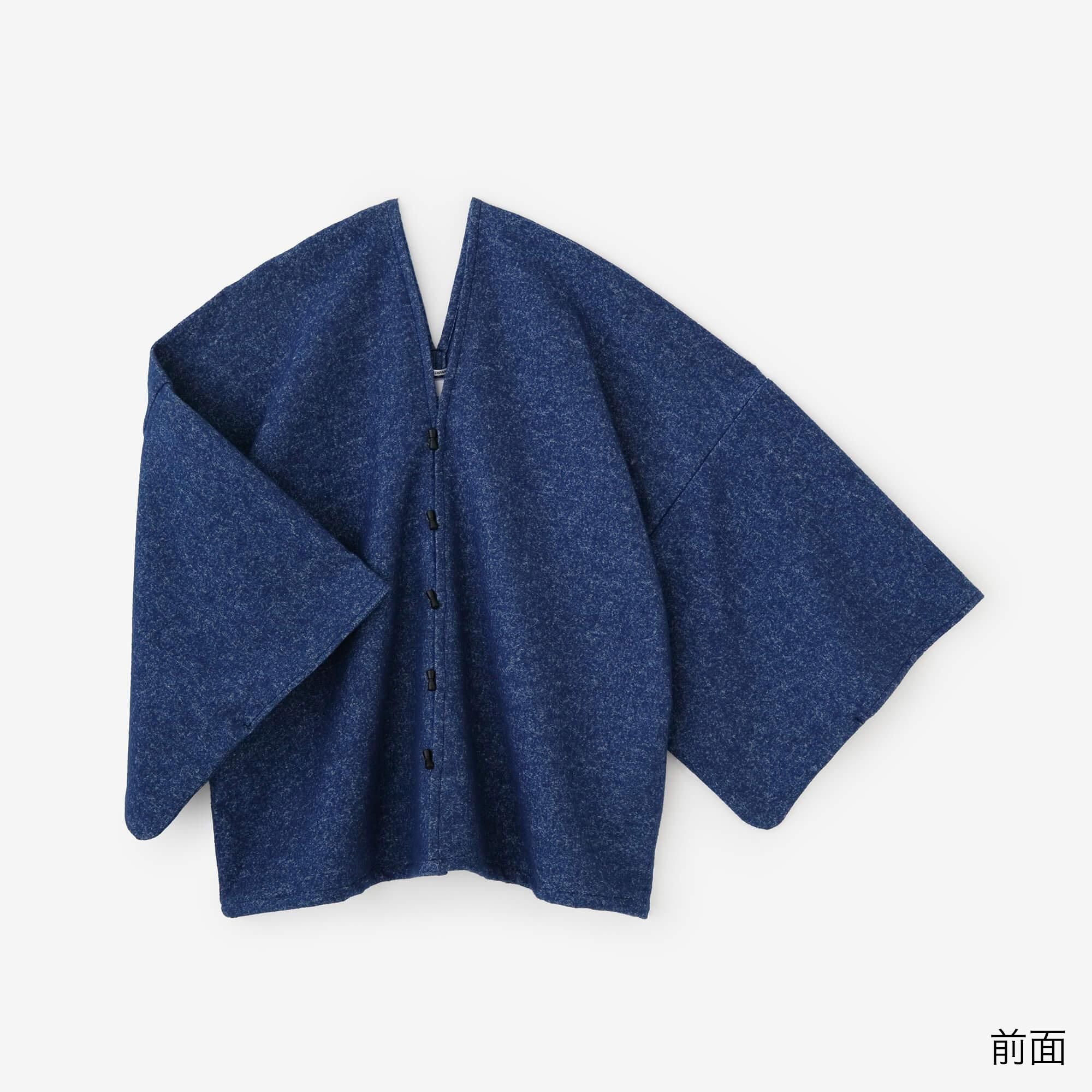 【net限定】梳毛（そもう） 阿弥（あみ） はつき／群青色（ぐんじょういろ）