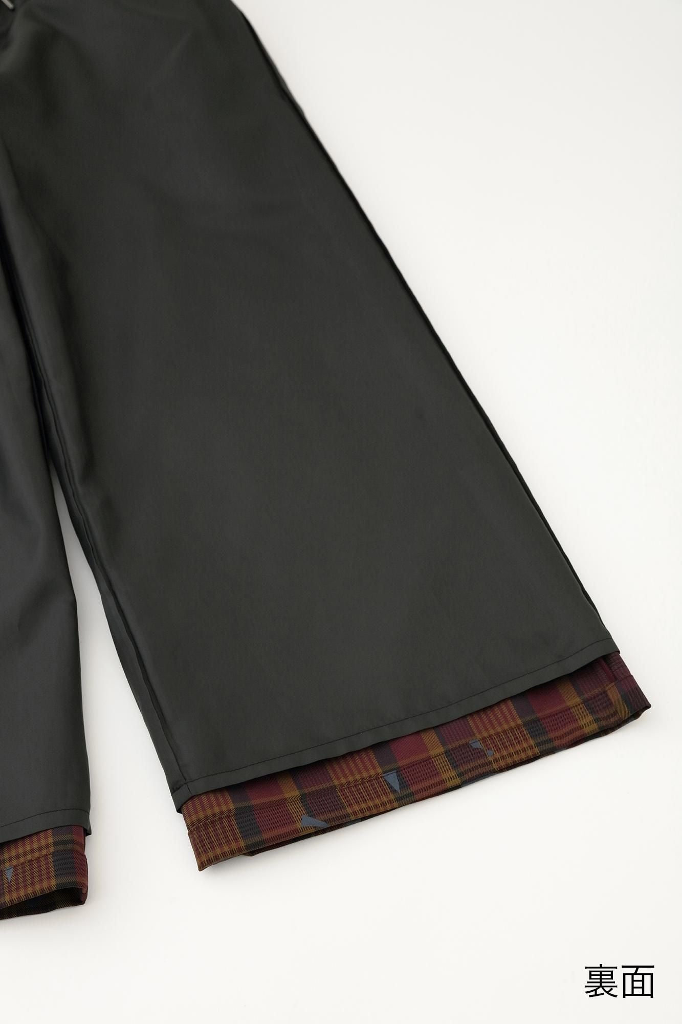 梳毛（そもう） 格子織（こうしおり） 方袋（ほうび）もんぺ／おおらか