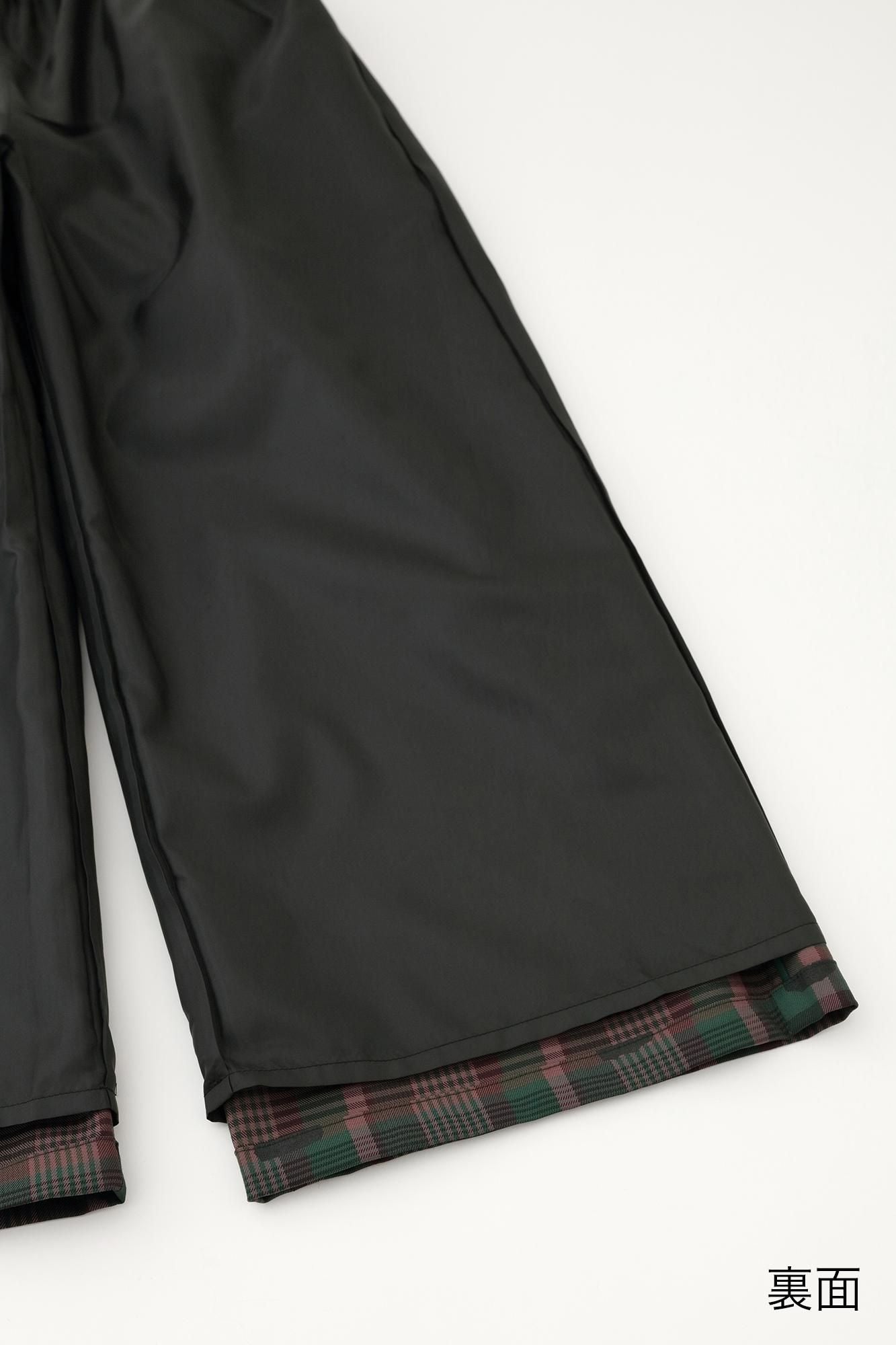 Combed Yarn（So-mo） Lattice Weave Square Pockets Monpe Pants／SO-SU-U