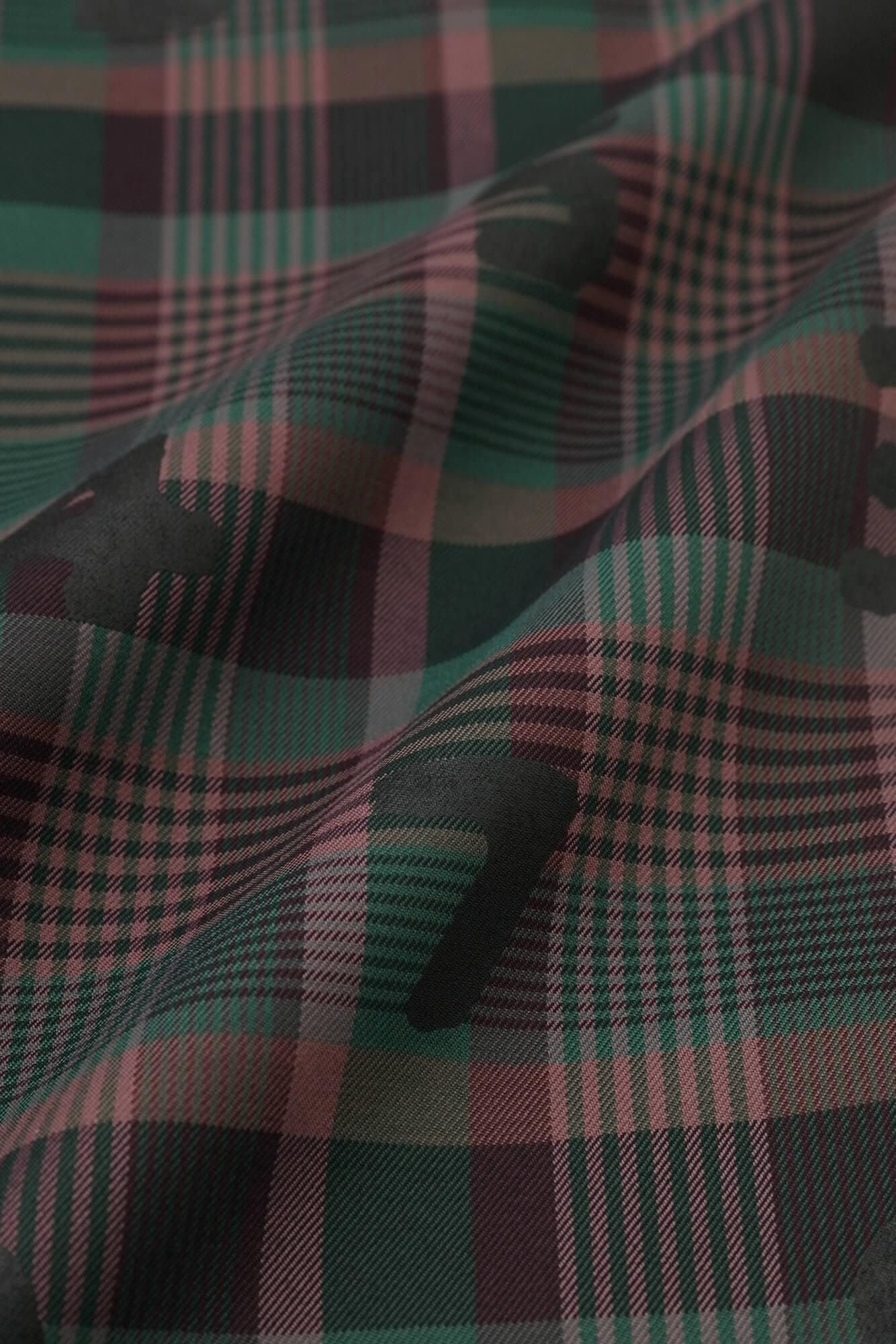 Combed Yarn（So-mo） Lattice Weave Square Pockets Monpe Pants／SO-SU-U