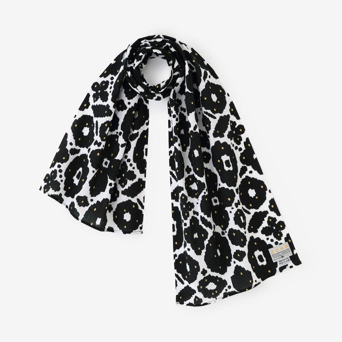 伊勢木綿 くびまき／花装飾（はなそうしょく）