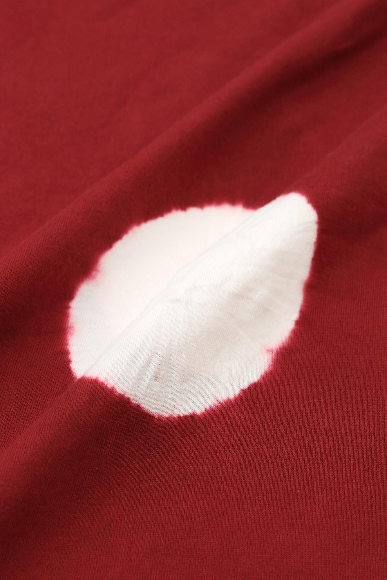 TabataTie-dye Naginata Square Top(Tashika Naginataminds old time withstomach)/Large Polka Dots Dark brown x oneminds old time withtoo