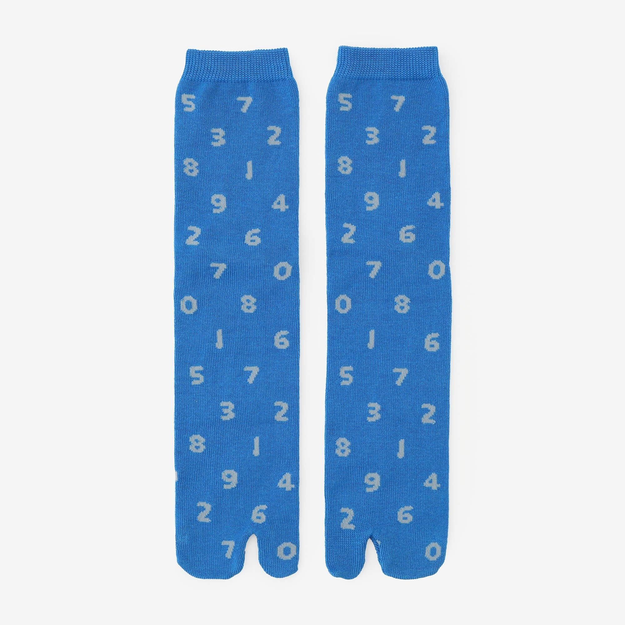 【net Limited 40%OFF】Eco Tabi Socks (Mid-calf)／SO-SU-U Dayflower Blue【Women】