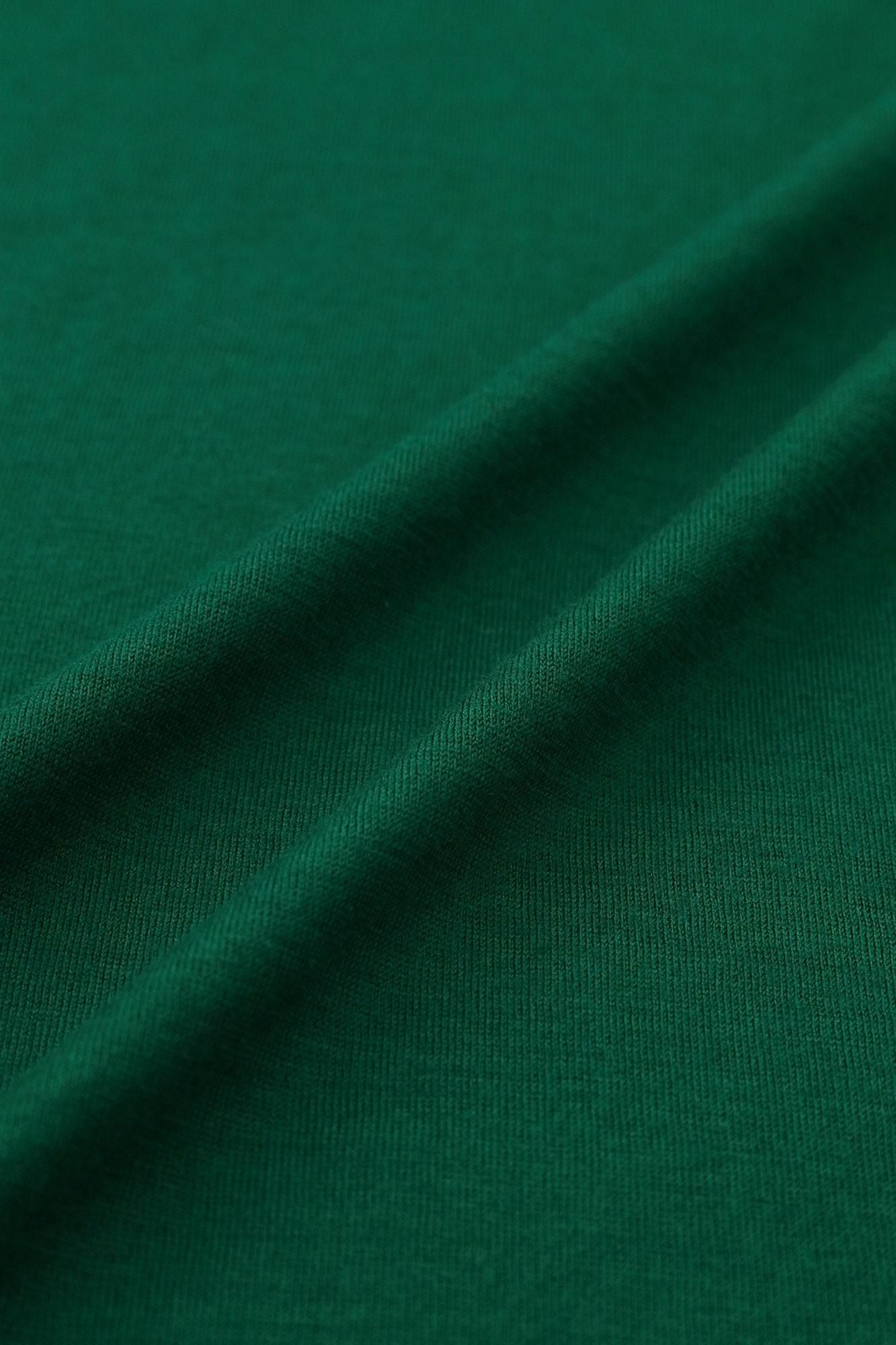 平針織 可洗羊毛飛鼠袖外披/千歲綠色