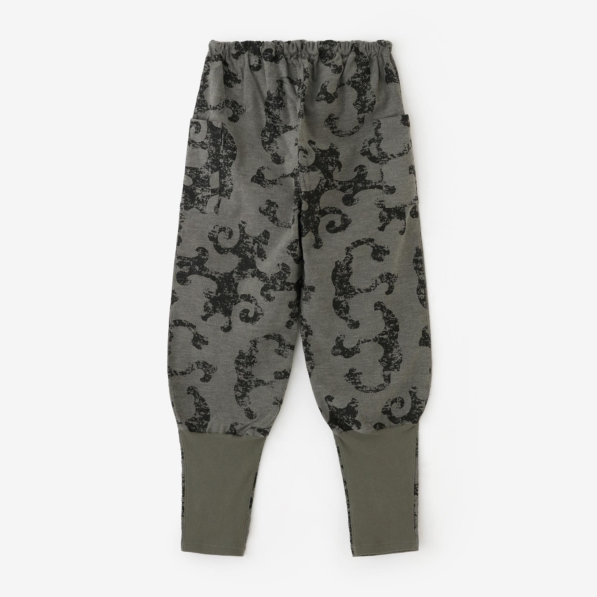 Soft Thermo(R)燈芯絨哈倫褲／怒濤 時代灰色