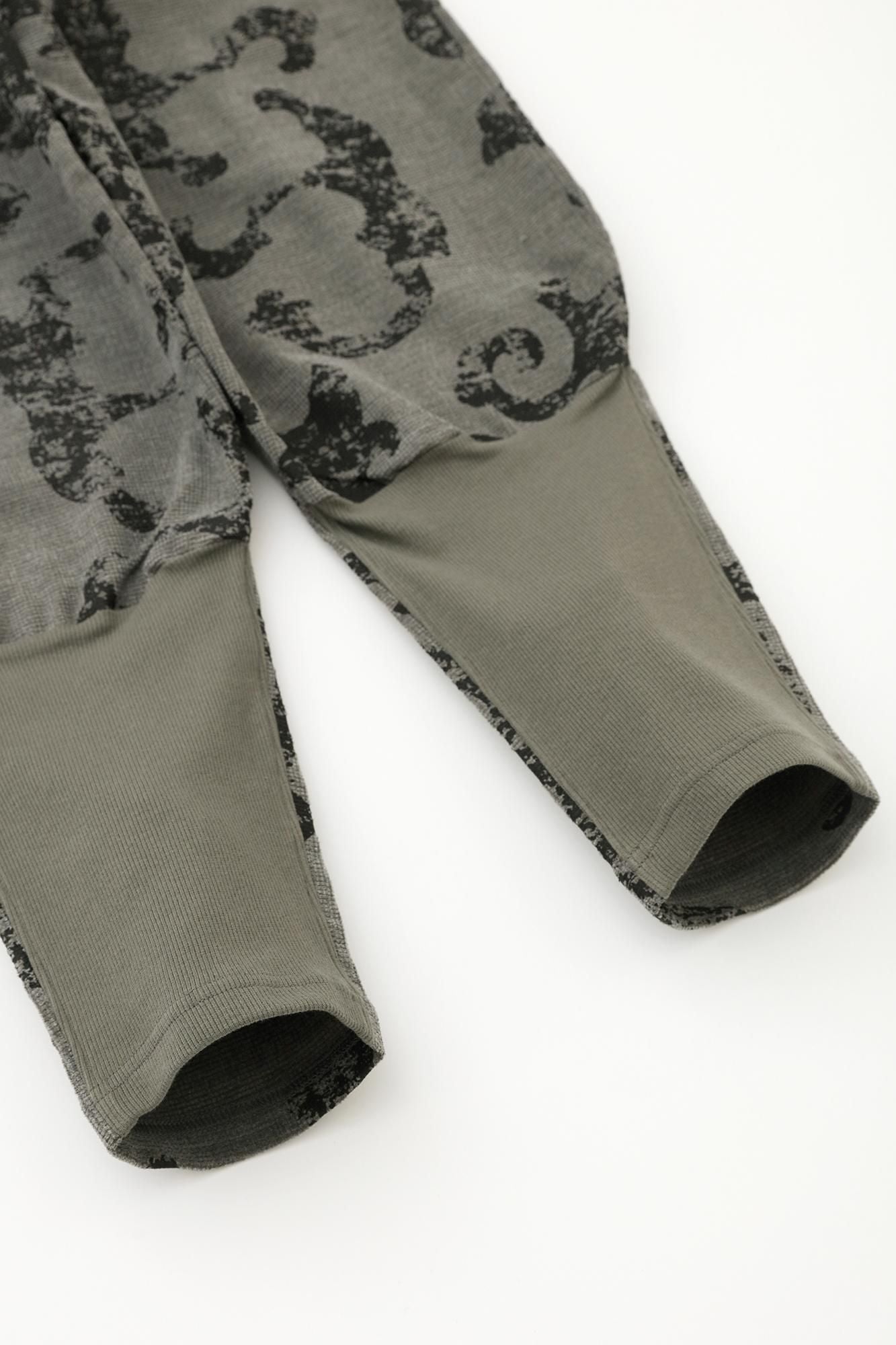 Soft Thermo(R)燈芯絨哈倫褲／怒濤 時代灰色