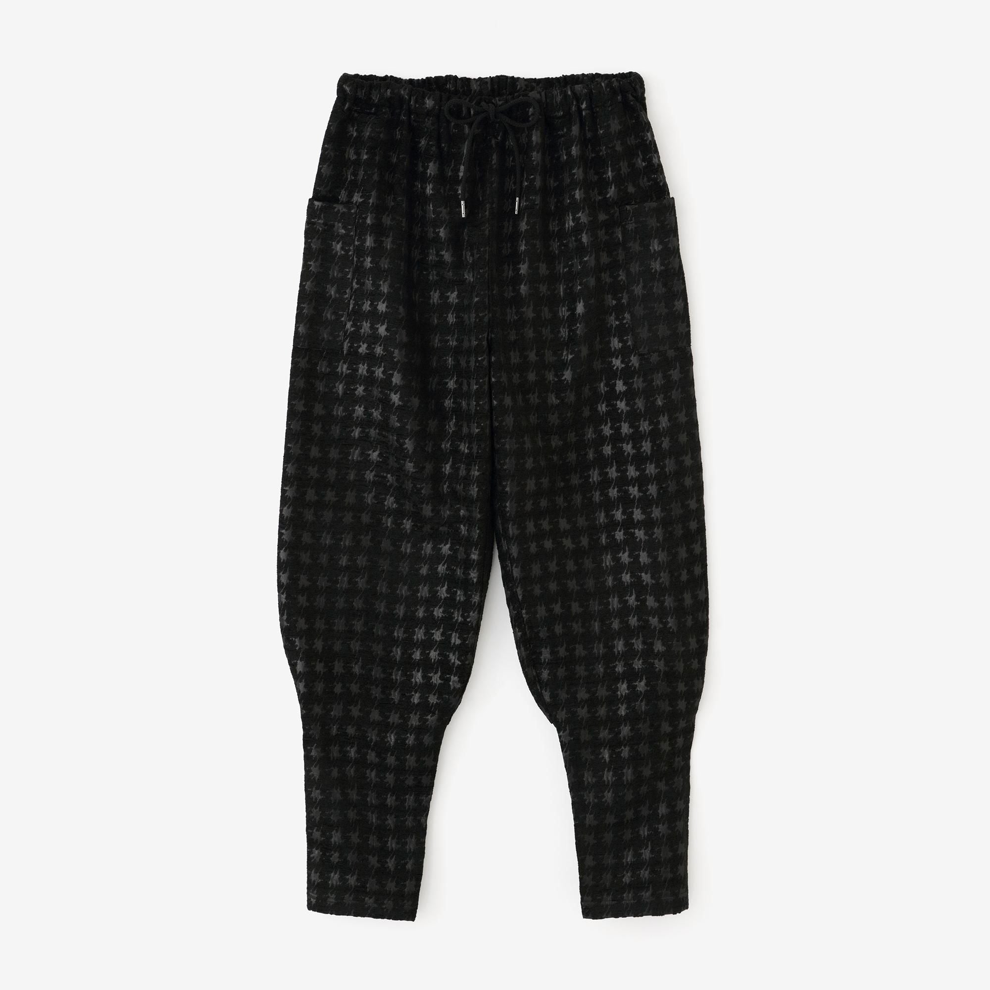 モールジャカール 裁付（たっつけ）えんゆう穿き／変わり千鳥格子（ちどりこうし） 濡羽色（ぬればいろ）