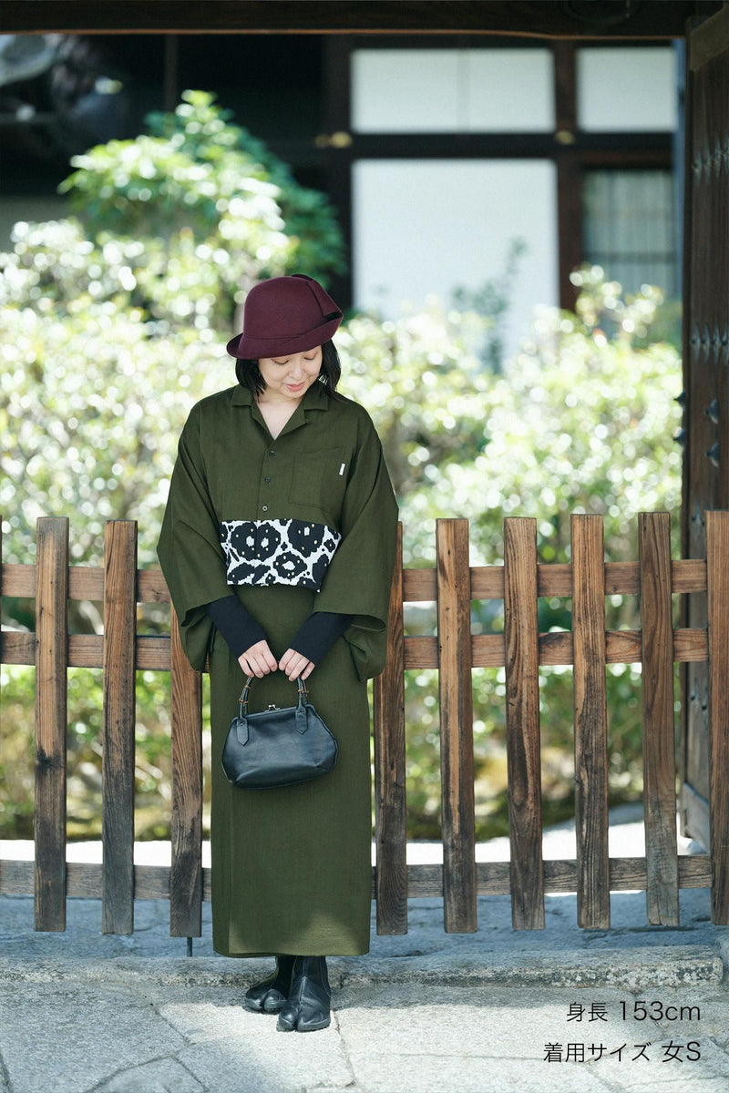 モスリン 開襟帯草衣