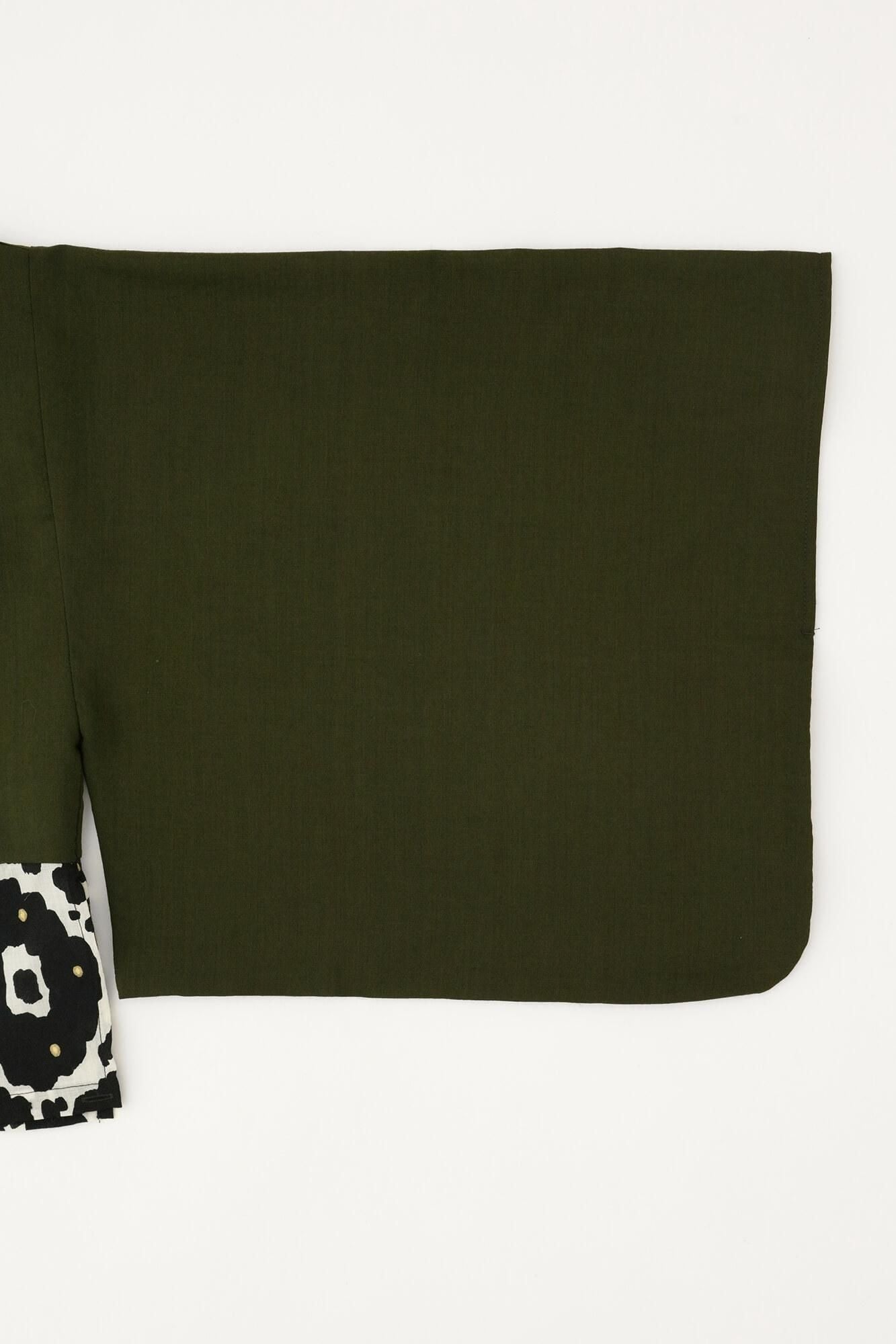 SOU・SOU ソウソウ　モスリン 開襟帯草衣　濃紫×華麗 SOU・SOU ソウソウ モスリン 開襟帯草衣 濃紫×華麗 モスリン