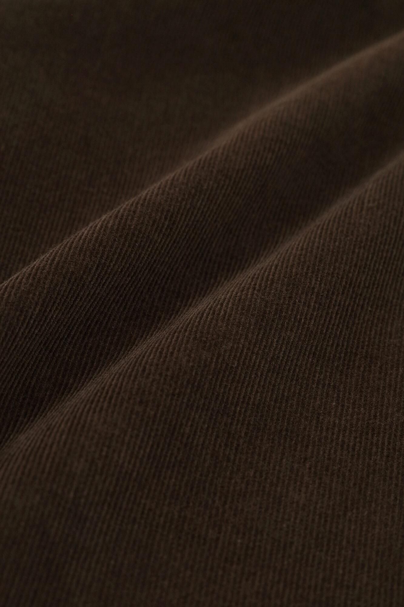 Shin Corduroy Slightly Slim-type Leggings Pants／/ Brown Black