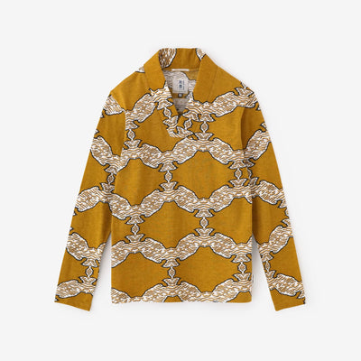 拔衣紋狹風靡 和服領上衣/武者七寶