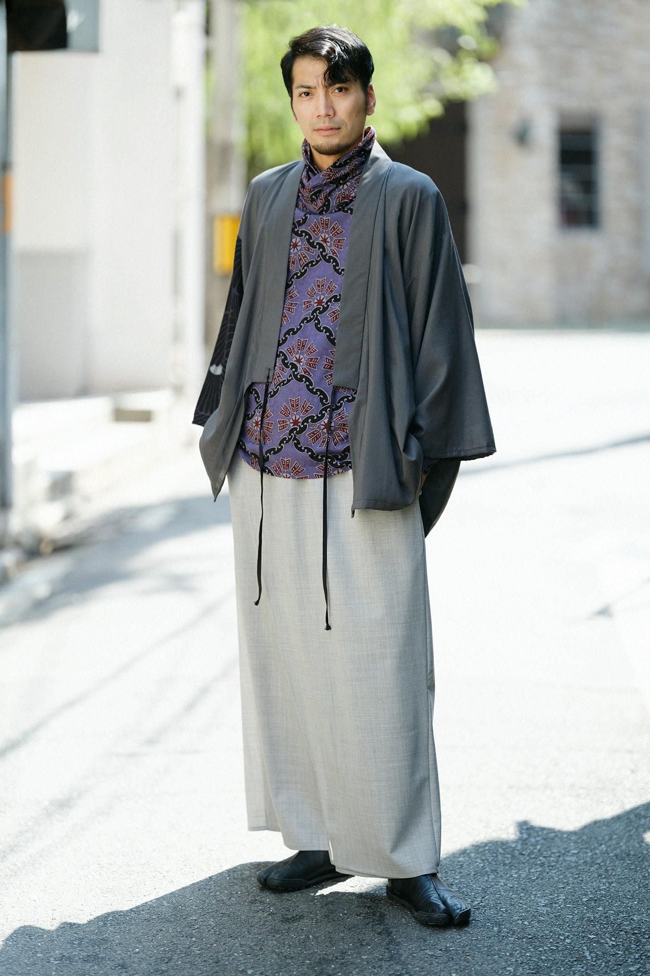 高領上衣/圓環風車紋 再現