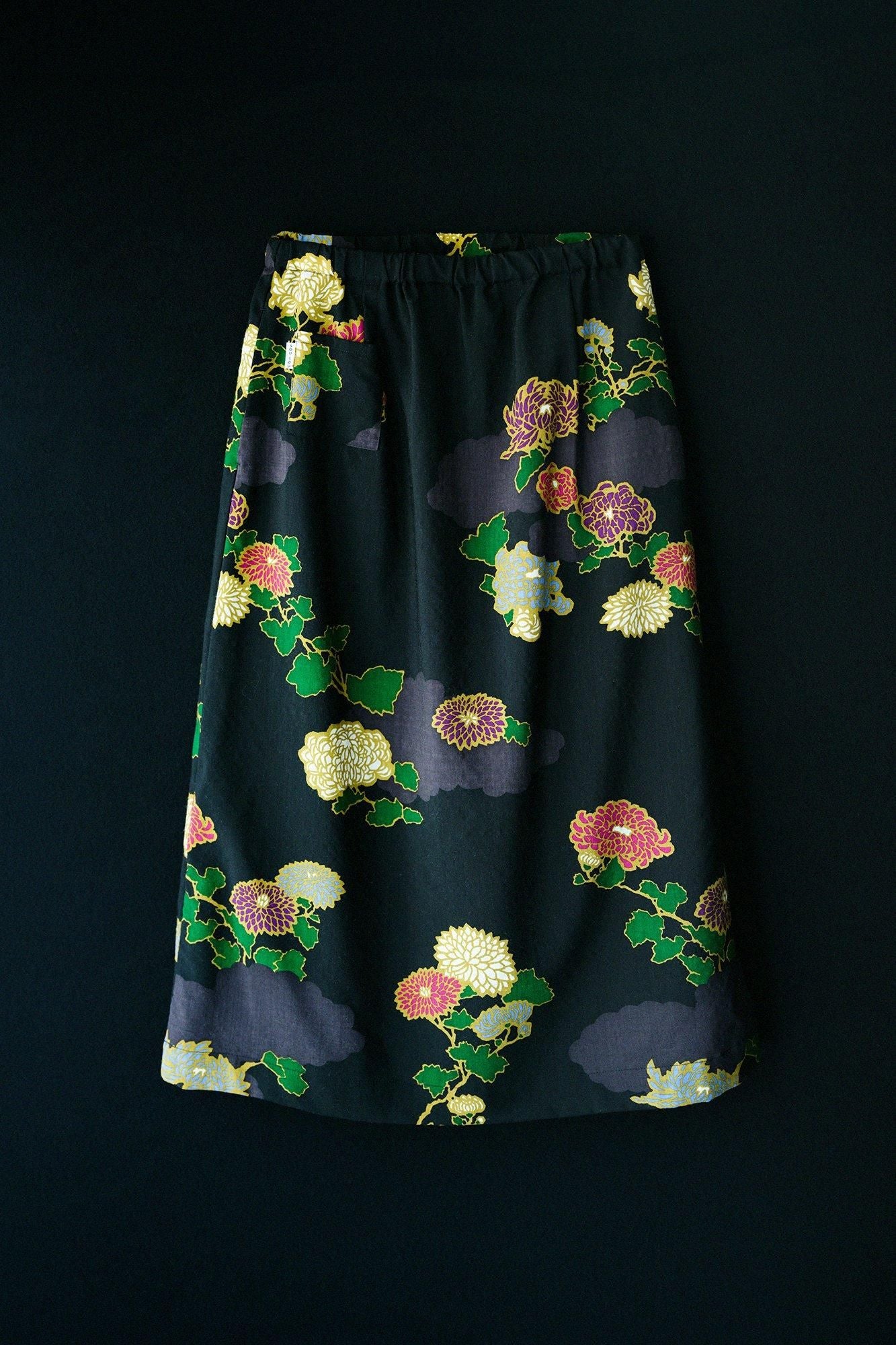 購入者様決定【タグ付き】SOU・SOU モスリン 双筒衣 スカート 水辺 モスリン 双筒衣（そうとうい）／切り絵（きりえ）