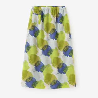 Muslin Wool Long Skirt / Vague