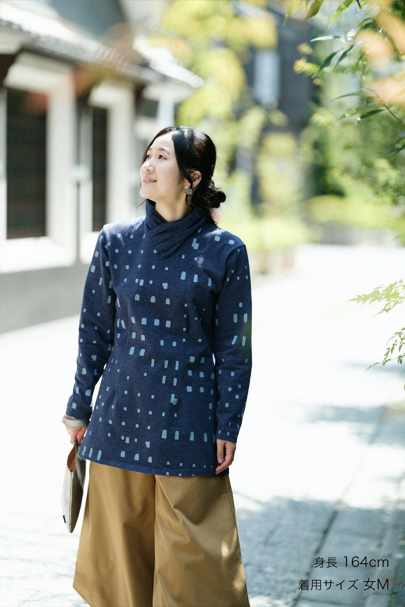 jas★広衿＋手縫い仕立て＋『新粋染』両面染■竹縞×斜め格子■反25-22 衿秀 公式 バッグ 和装 着物 利休 ばっぐ bag 縮緬 刺繍 花七宝