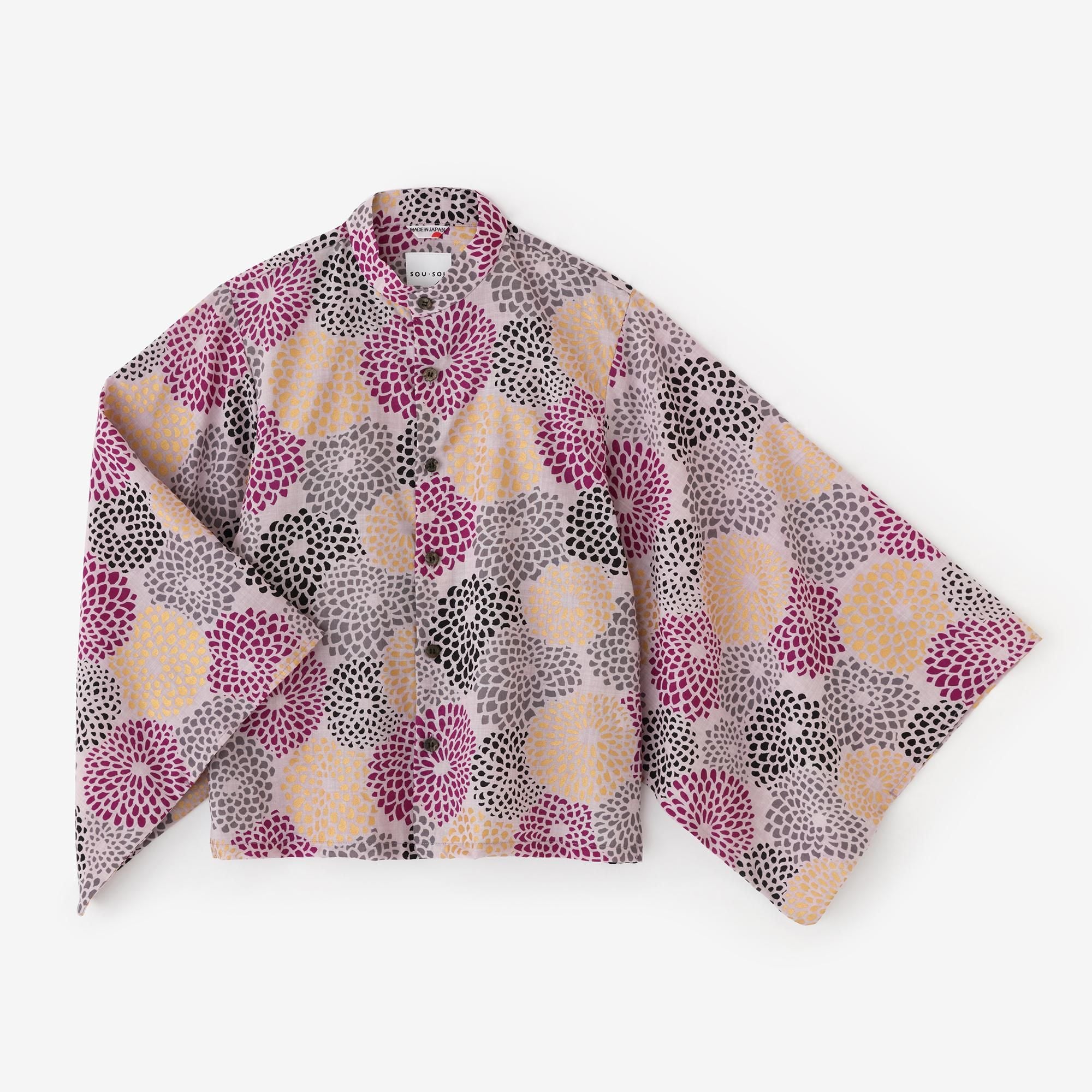 net限定20%OFF】モスリン 草衣（そうい） 上（うえ）／菊づくし