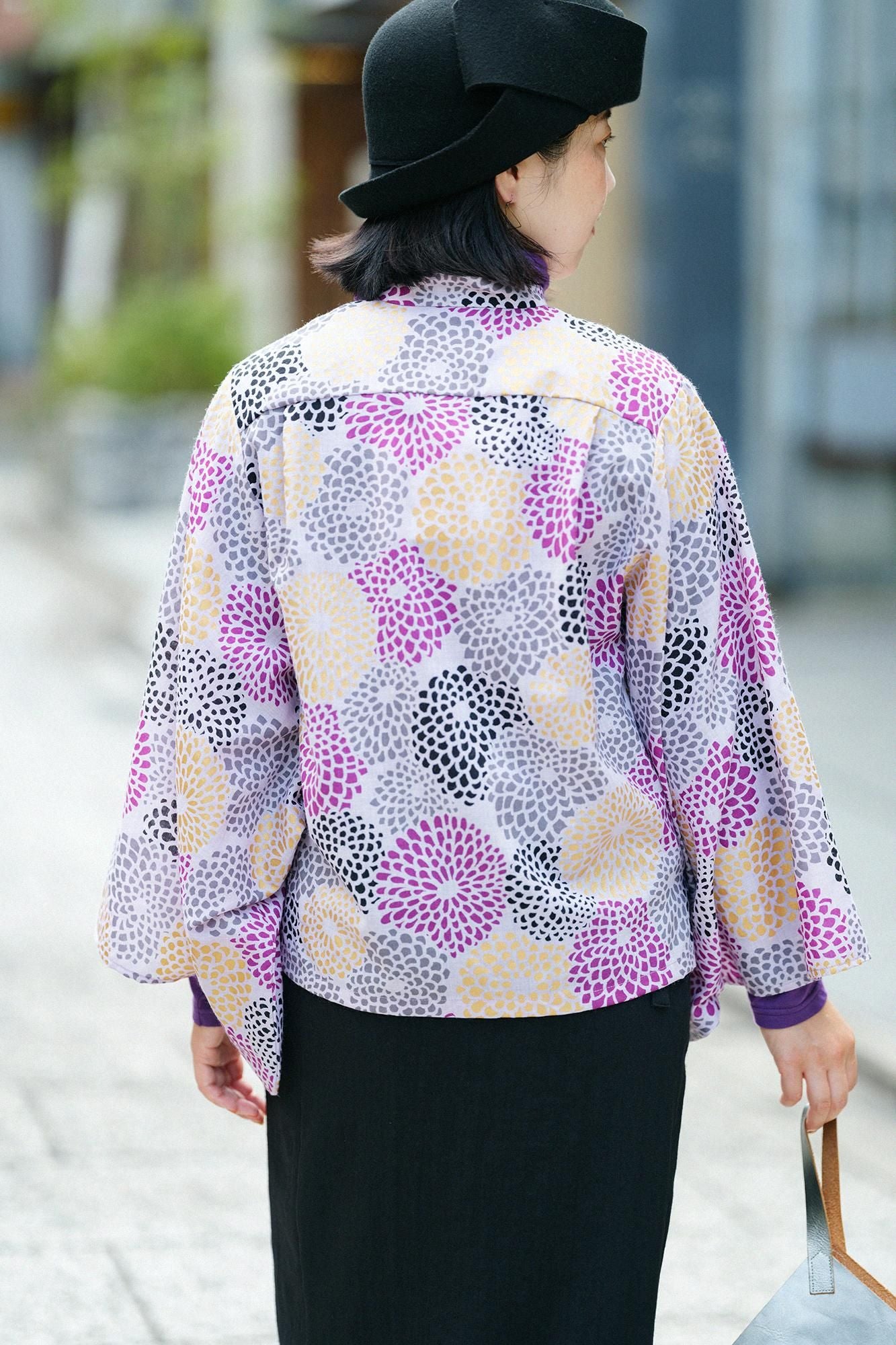 net限定20%OFF】モスリン 草衣（そうい） 上（うえ）／菊づくし