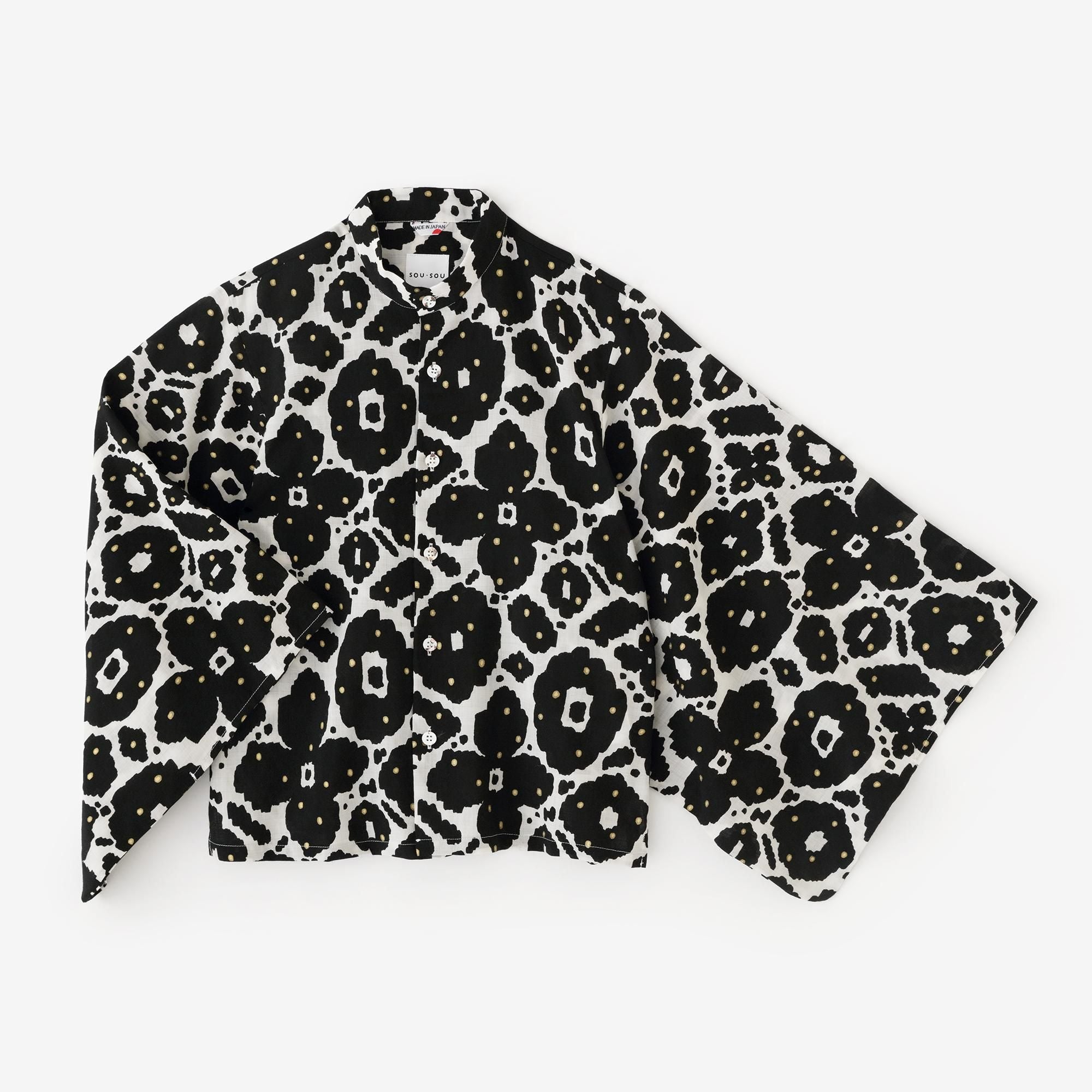 【美品】SOU・SOU モスリン富士　菊づくし夜来　サルエルパンツ　M 美品】SOU・SOU モスリン富士 菊づくし夜来 サルエルパンツ M