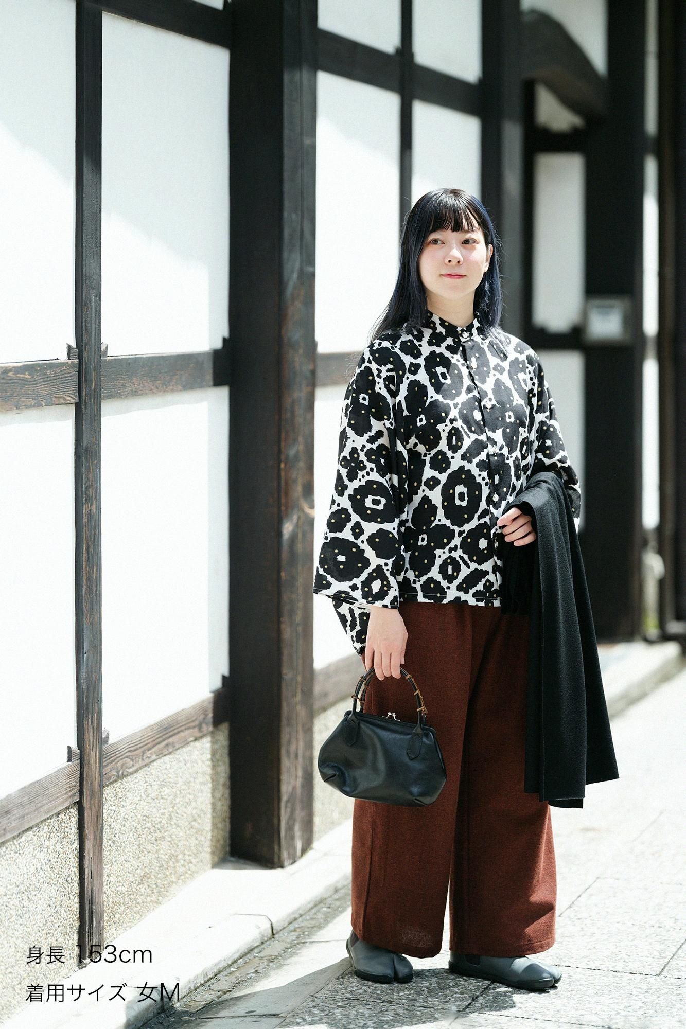 SOU・SOU モスリン 草衣 とり Mサイズ モスリン 草衣（そうい） 上（うえ）／花装飾（はなそうしょく）