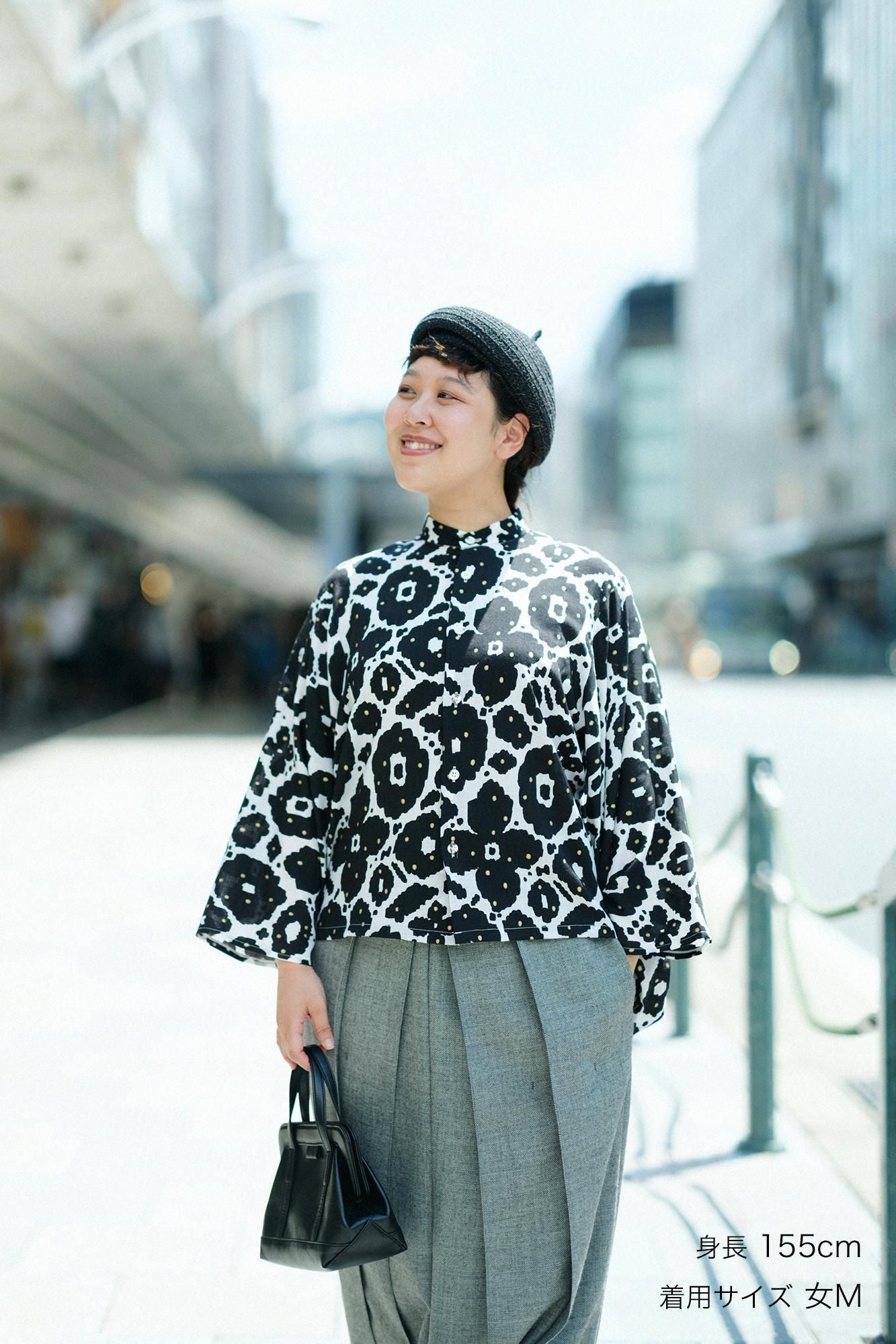 sou.sou モスリン モスリン 角袖風靡