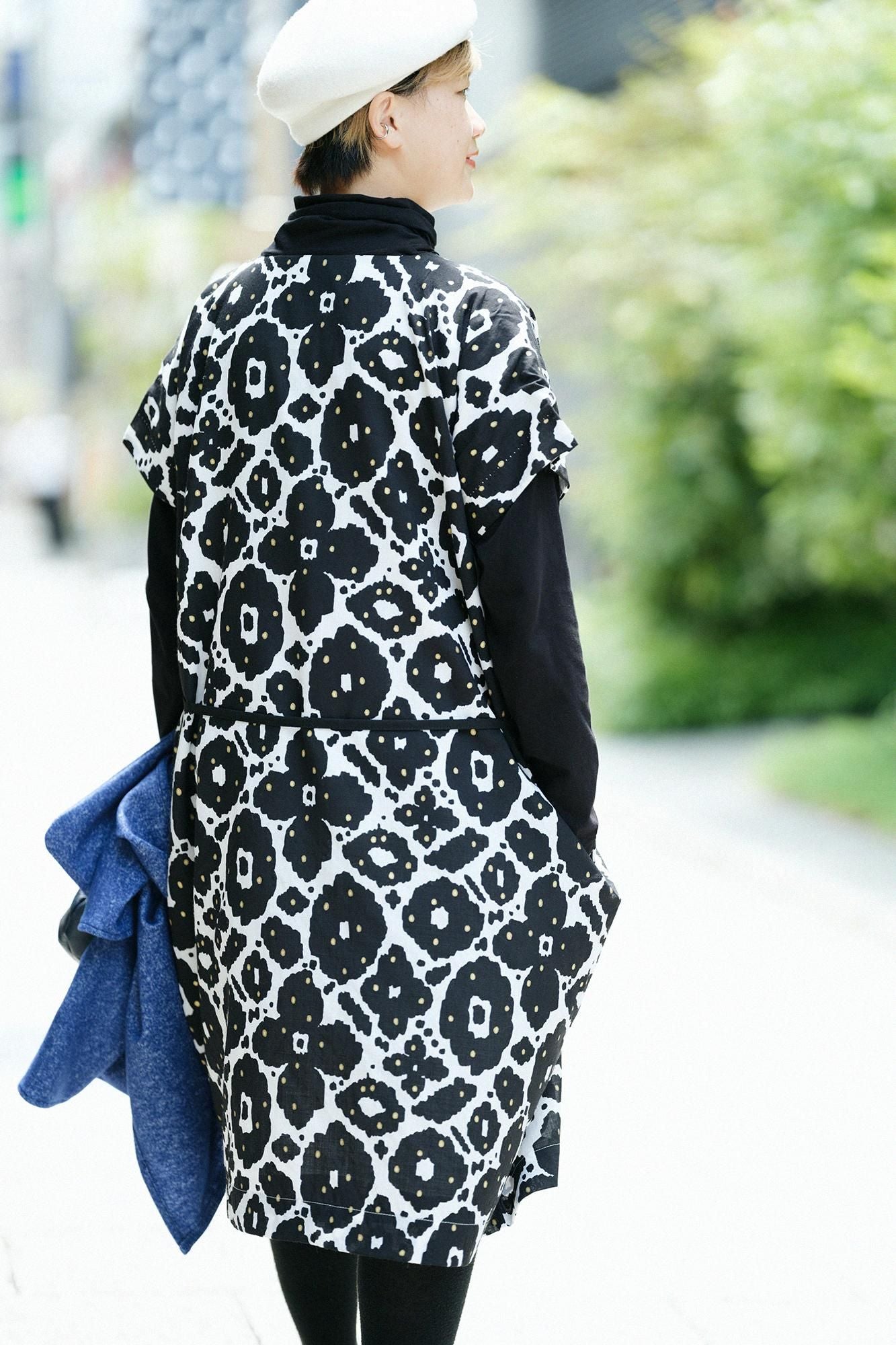 Rechteckige Kleidungs-/Blumendekoration aus Musselin