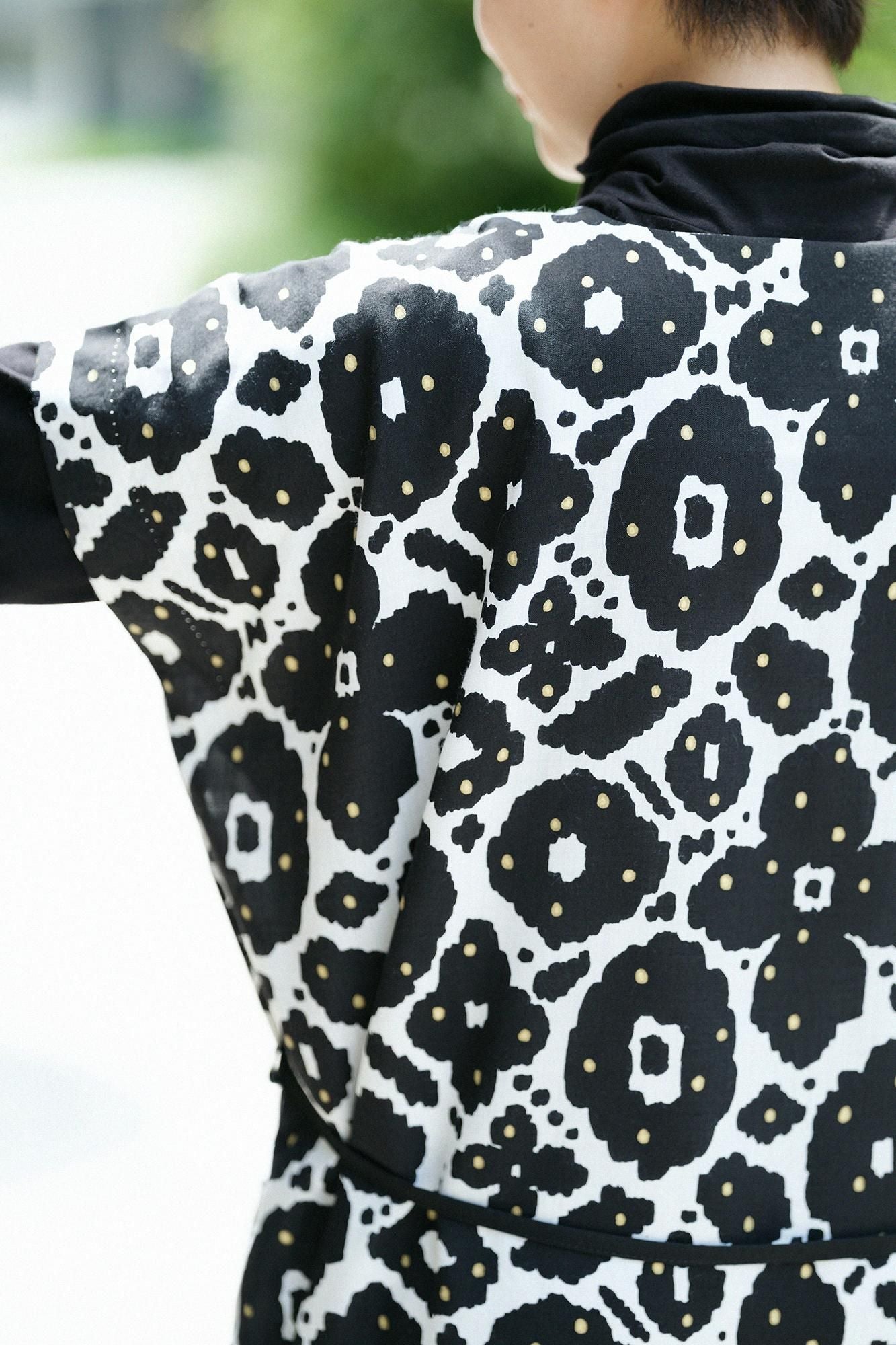 Rechteckige Kleidungs-/Blumendekoration aus Musselin