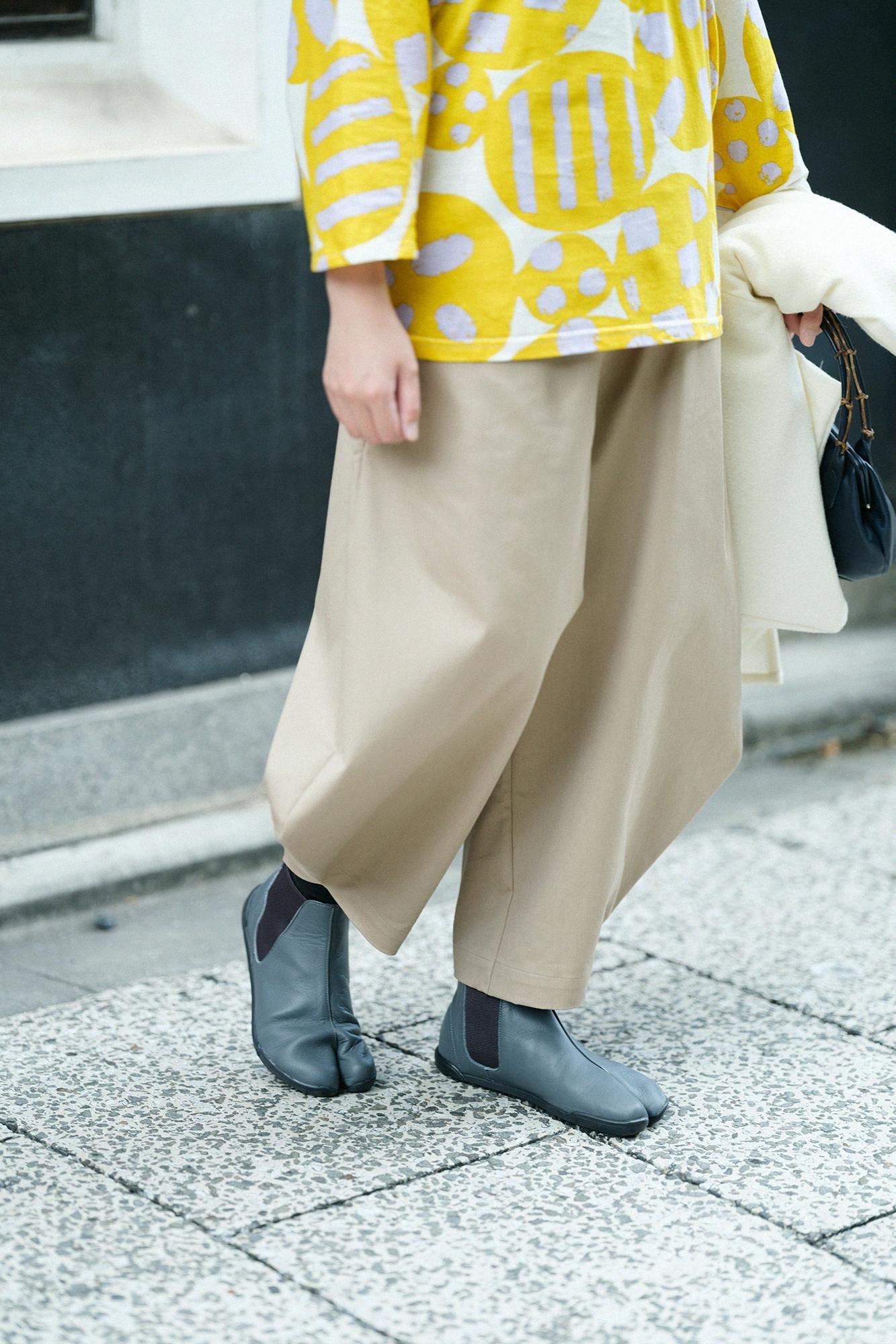 高密度 Solotex(R) 斜纹宽幅 Monpe 柔和/沙色