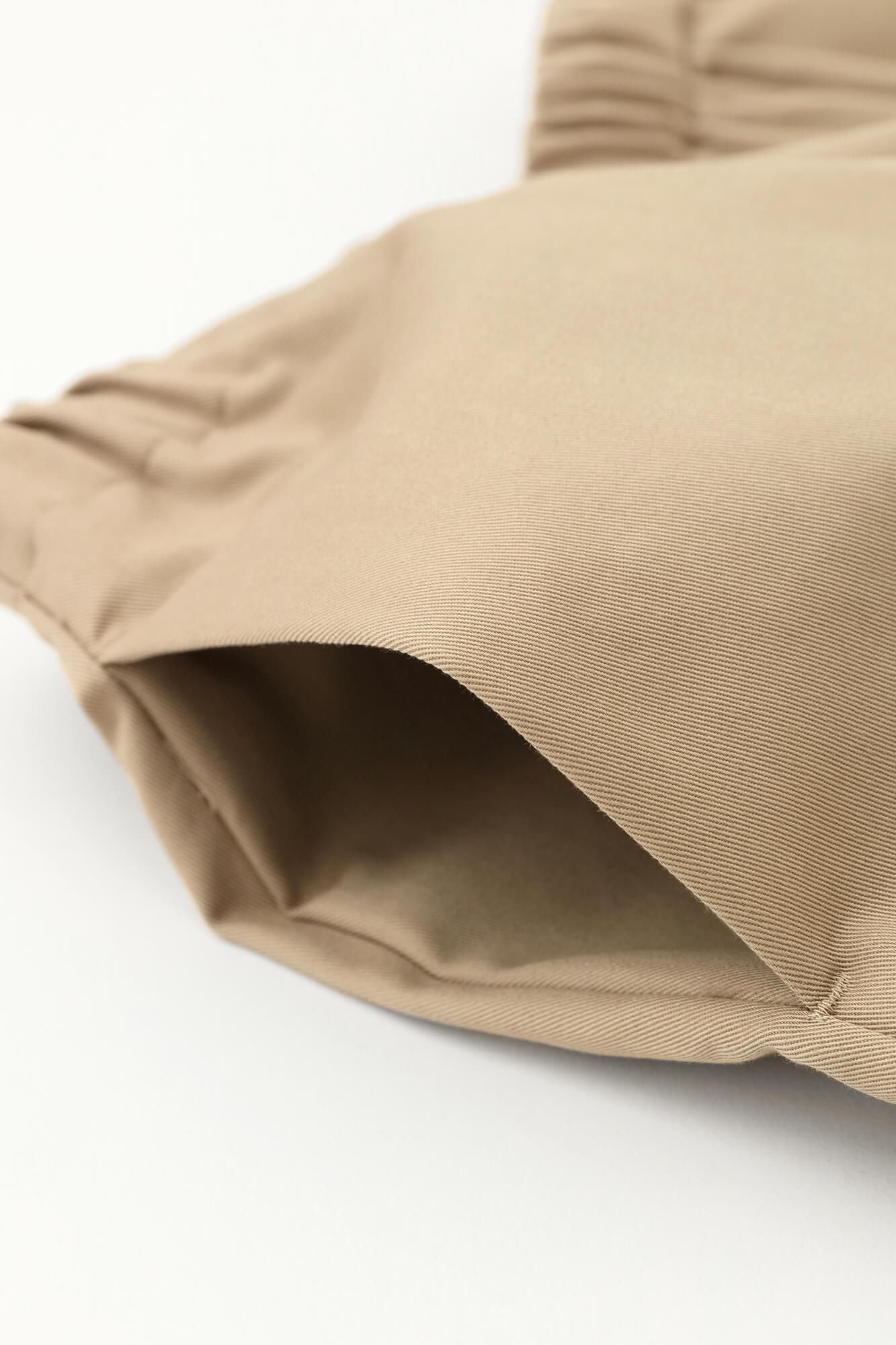 高密度 Solotex(R) 斜纹宽幅 Monpe 柔和/沙色