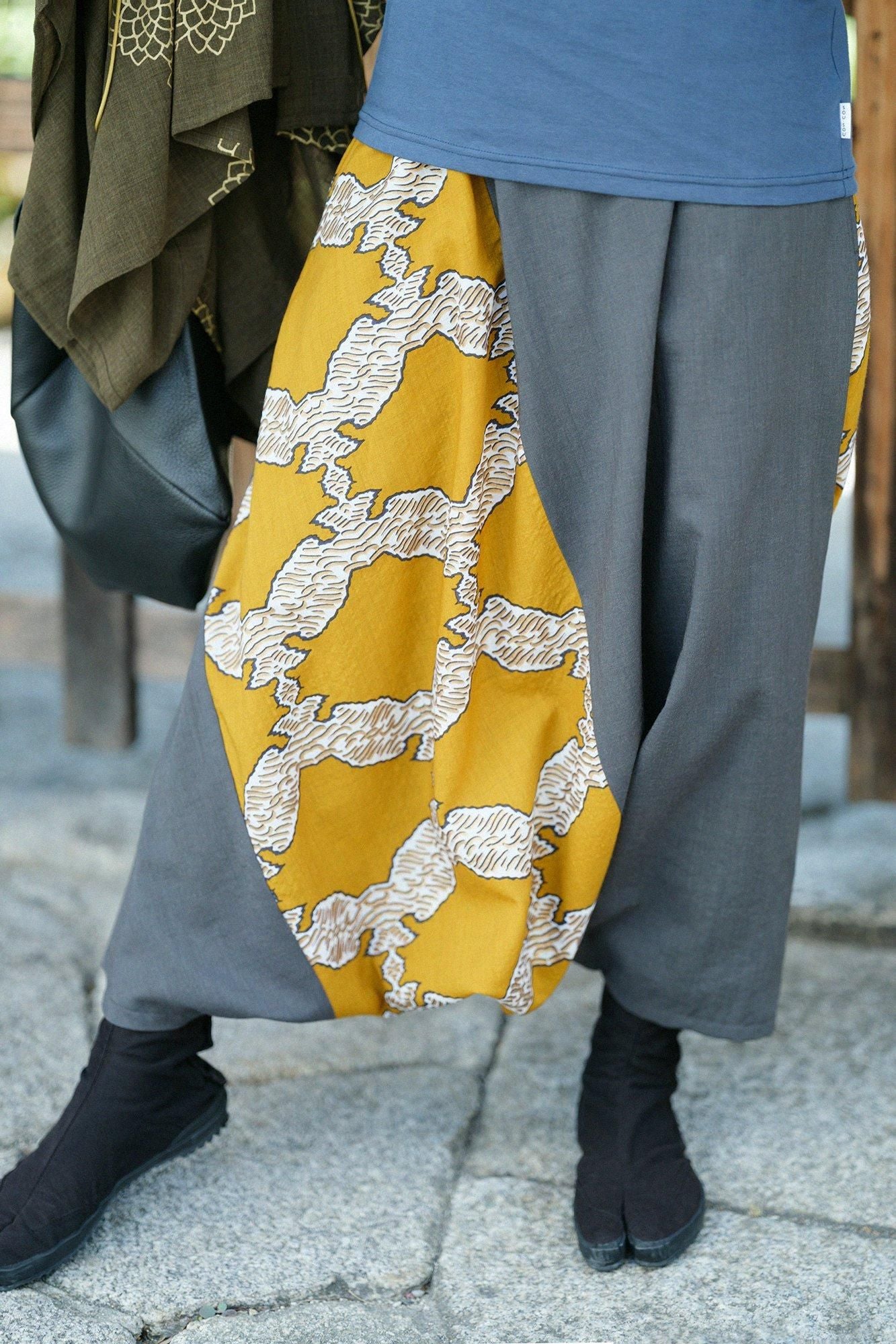 毛斯綸富士（飛鼠褲）2.0/深灰色x武者七寶