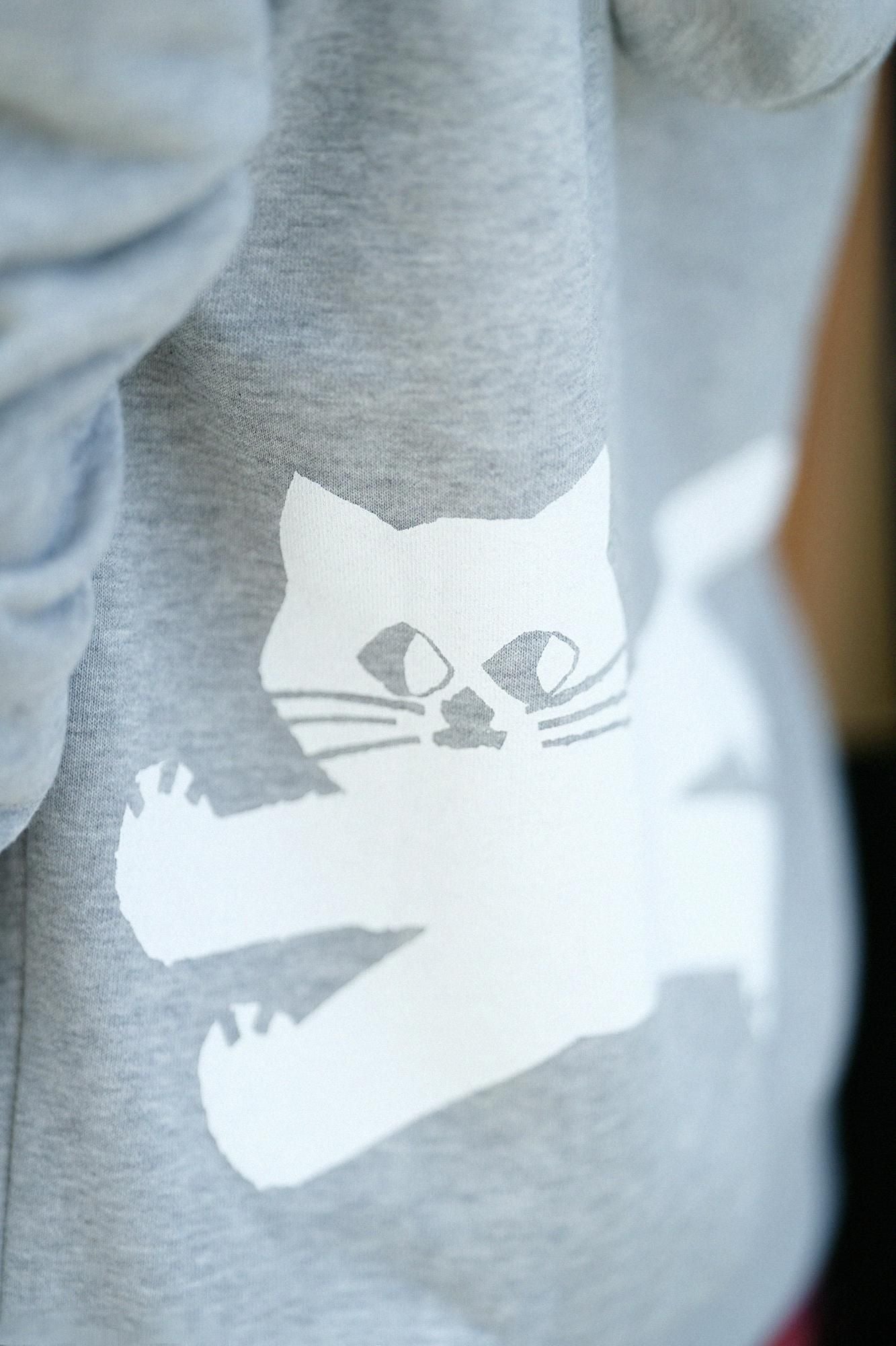 Deportale ZIP UP 运动派克大衣 [9.7]/浅灰色