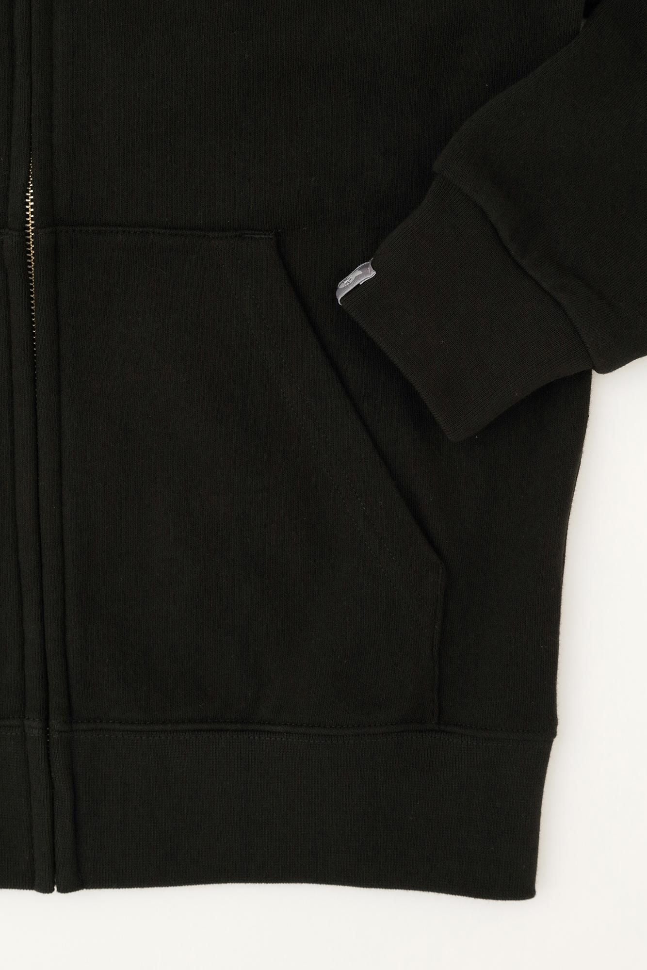 【官網限定】deportare ZIP UP運動帽T [9.7]/黑色